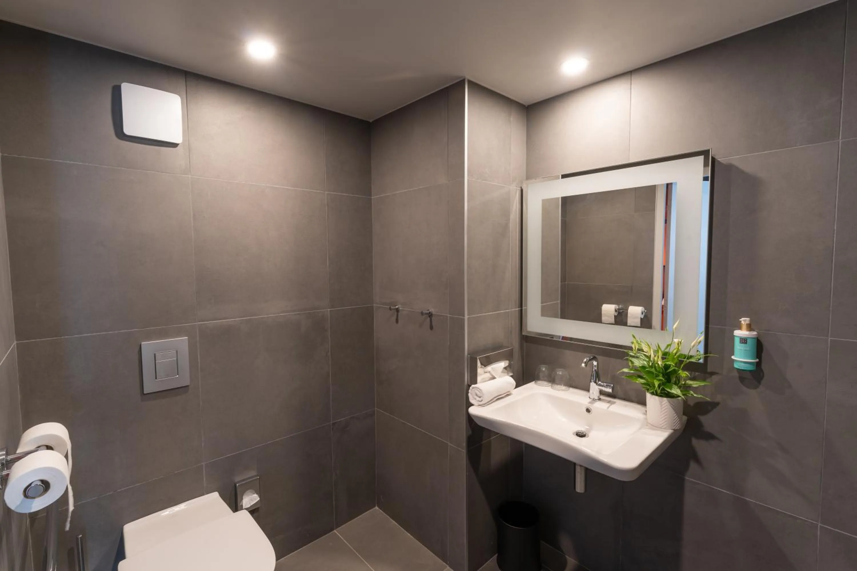 Shower in Novotel Angers Lac de Maine