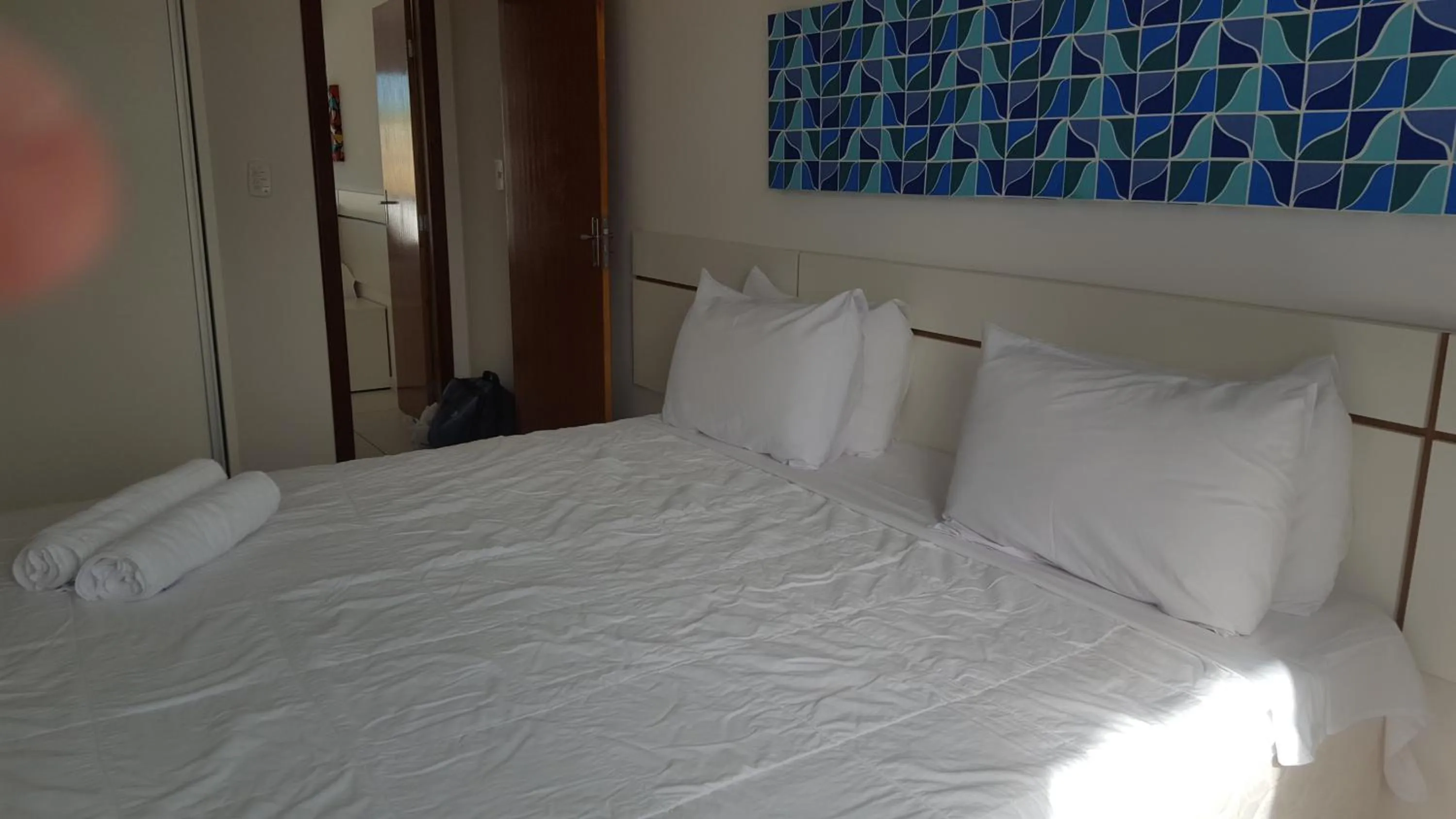 Bed in Condomínio Mar da Galiléia - Apto 27