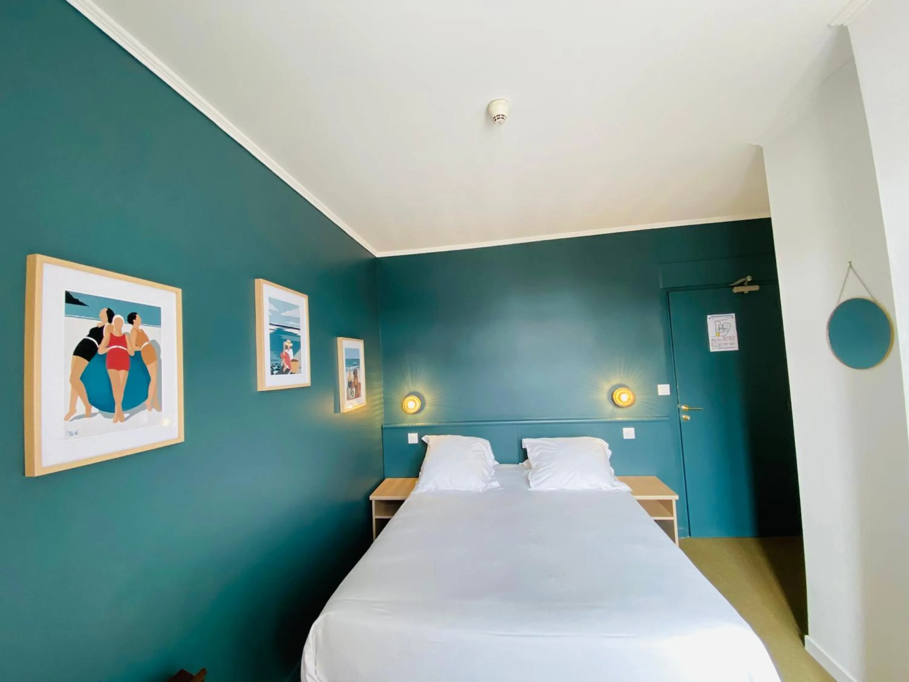 Bedroom, Bed in Hotel du Parc