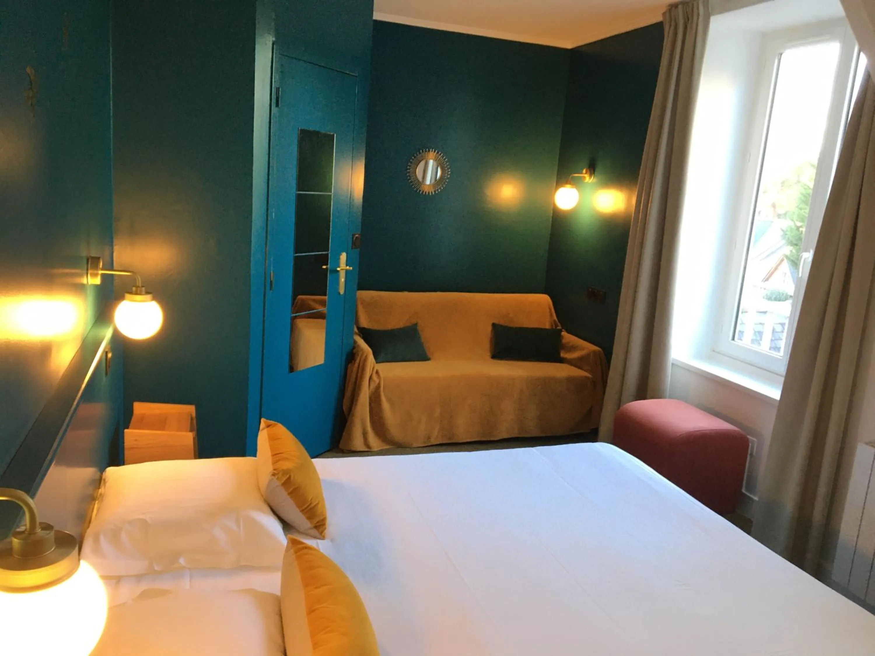 Bed in Hotel du Parc