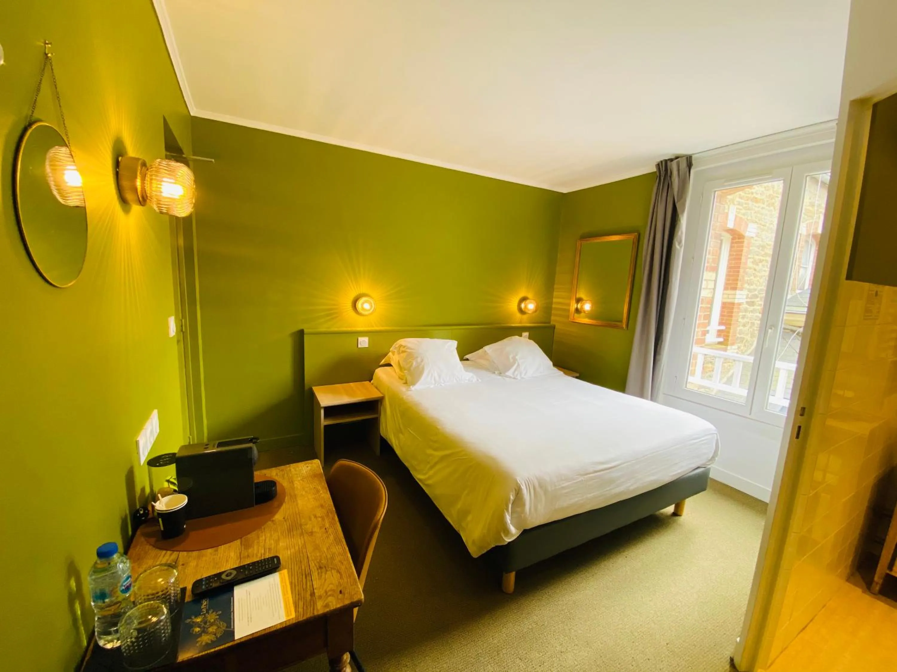 Bedroom, Bed in Hotel du Parc