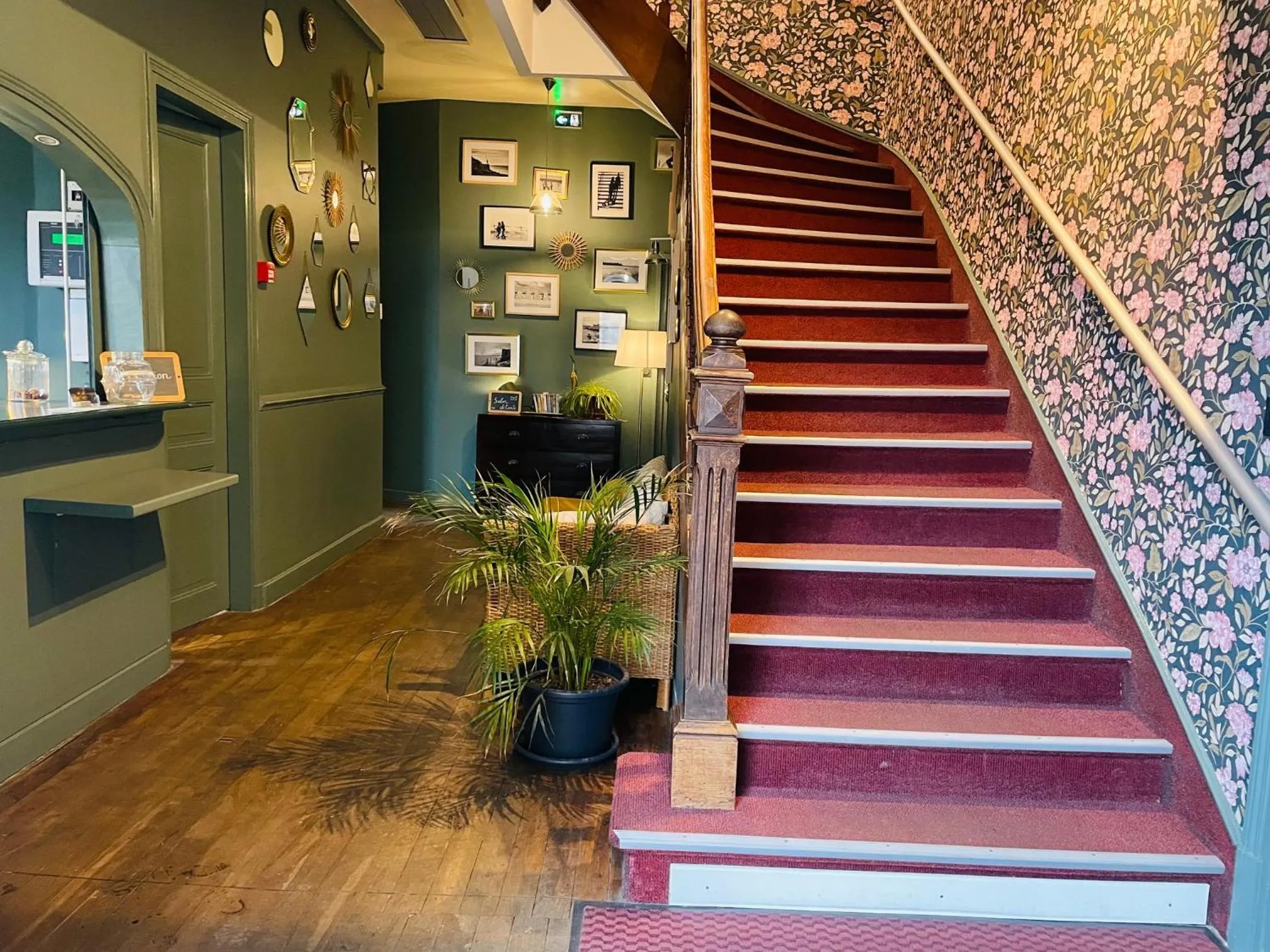 Lobby or reception in Hotel du Parc