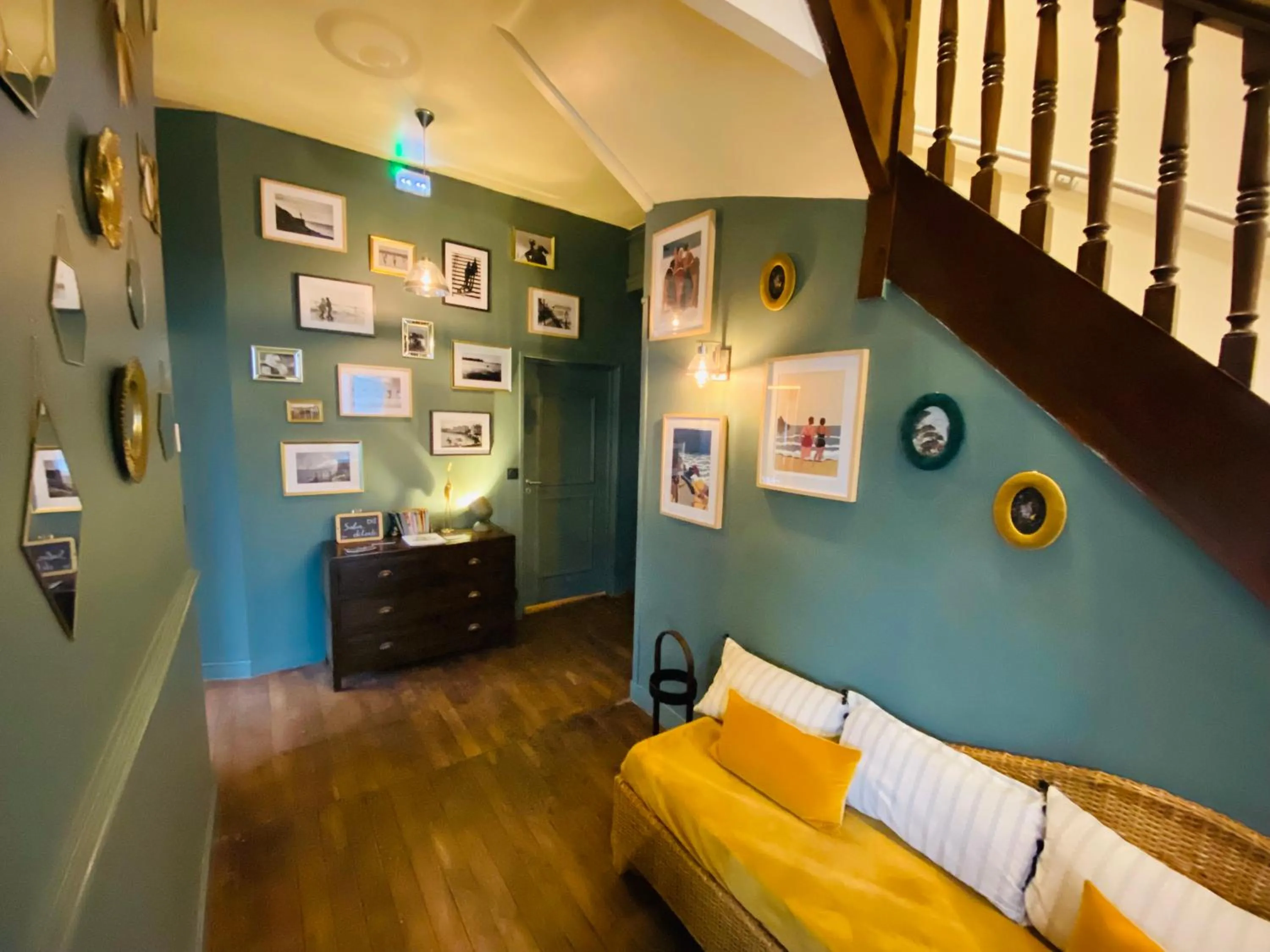 Lobby or reception in Hotel du Parc