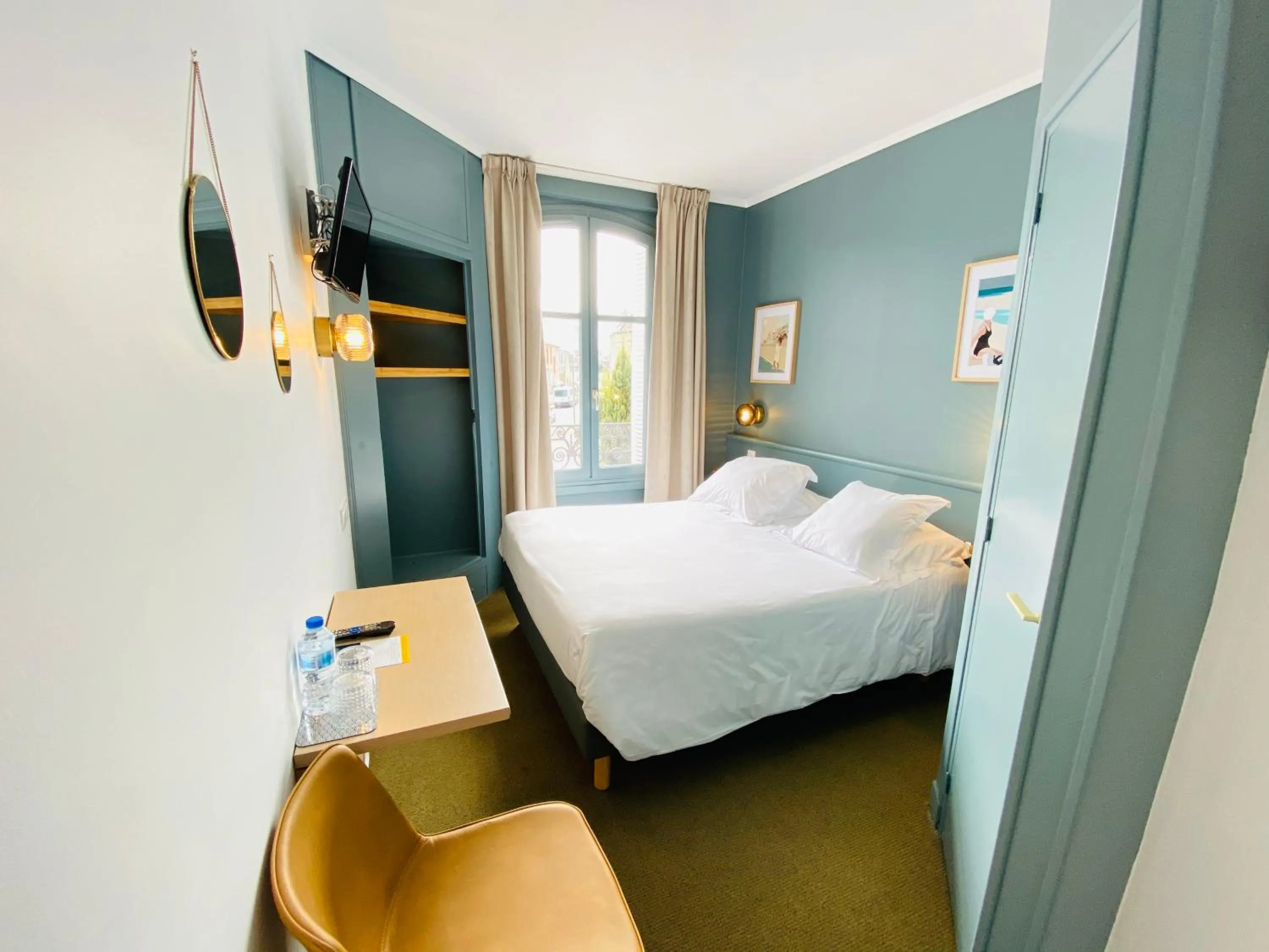 Bedroom, Bed in Hotel du Parc