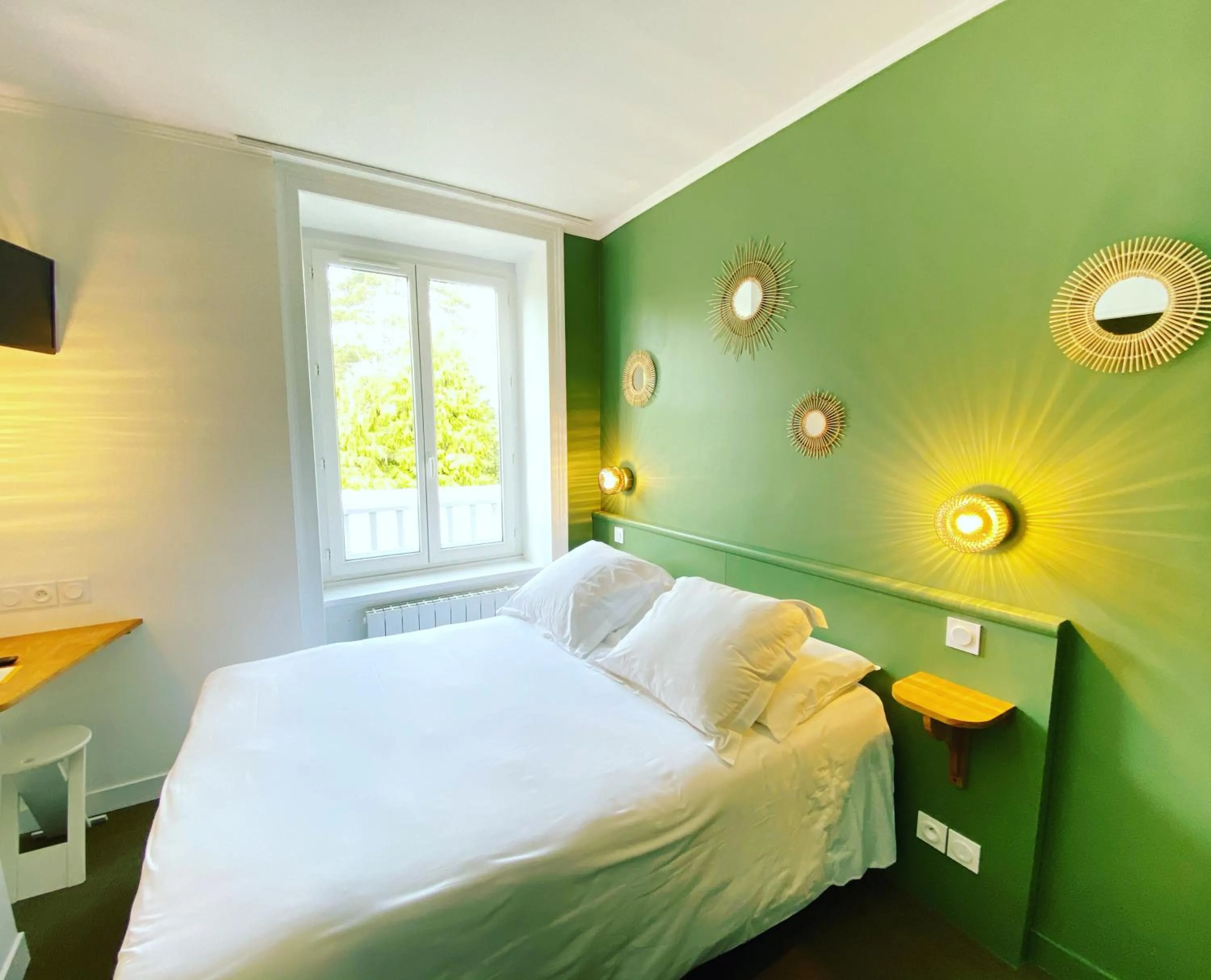 Bedroom, Bed in Hotel du Parc