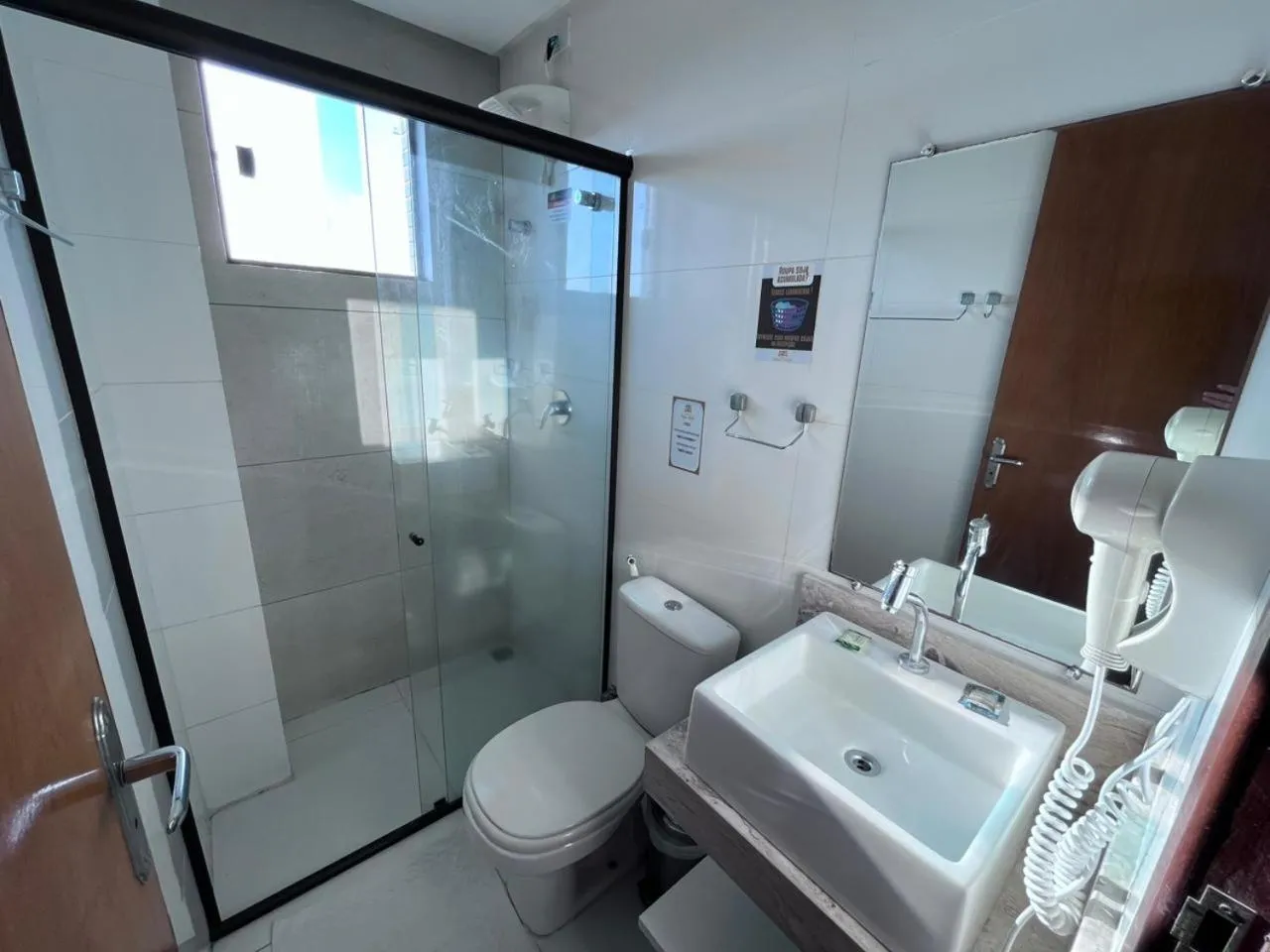 Toilet in Goiana Palace Hotel - Fácil Acesso a Fábrica da JEEP, KLABIN, HEMOBRÁS, VIVIX