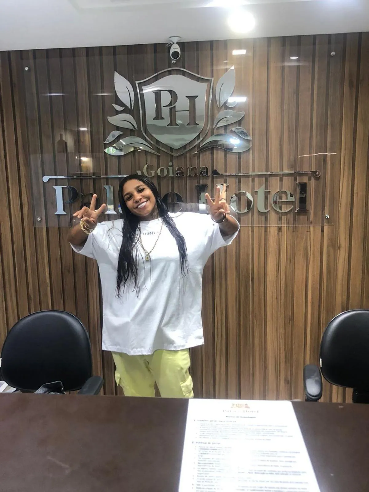 Lobby or reception in Goiana Palace Hotel - Fácil Acesso a Fábrica da JEEP