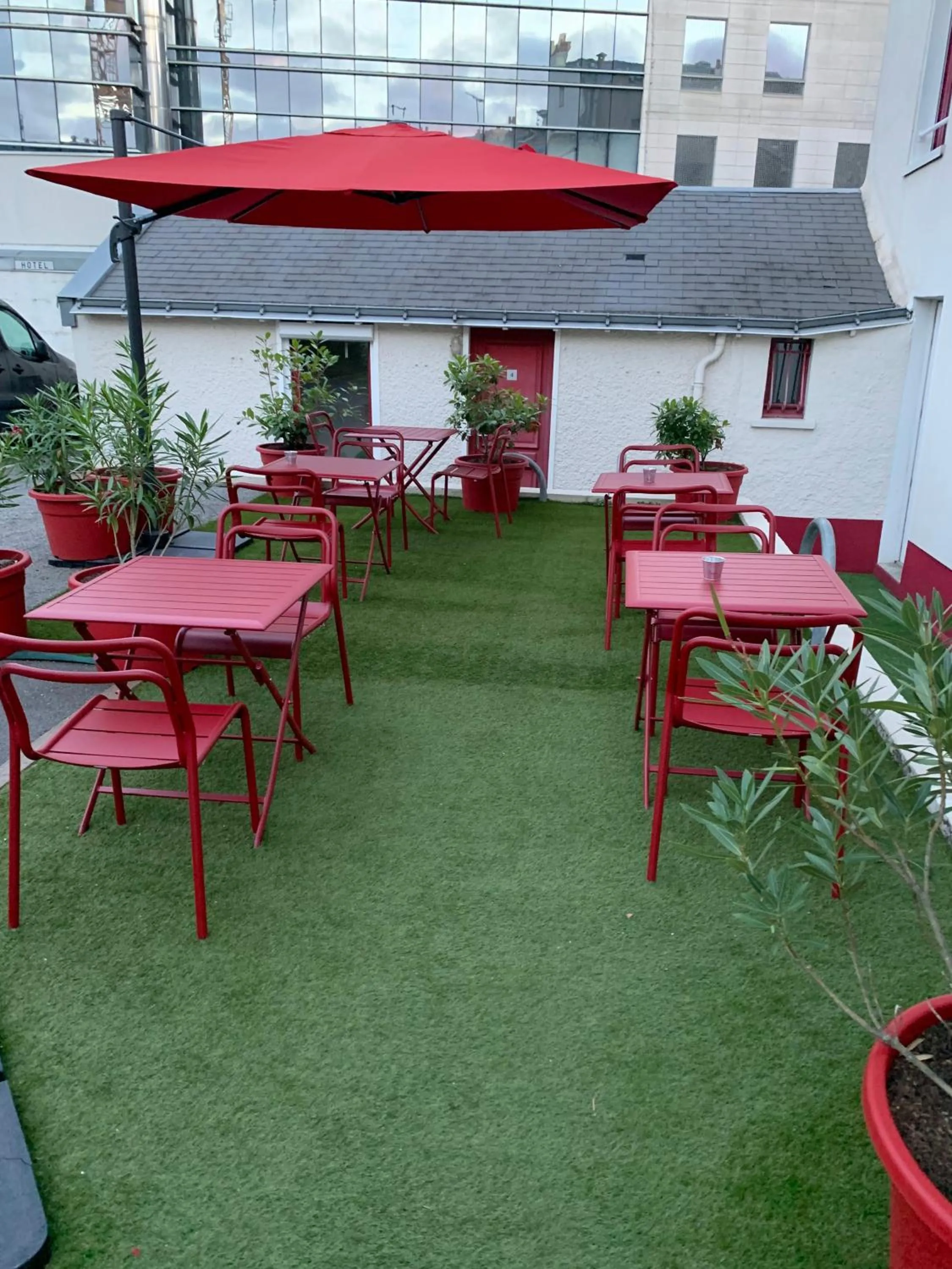 Breakfast in Logis Hotel Chateaubriand