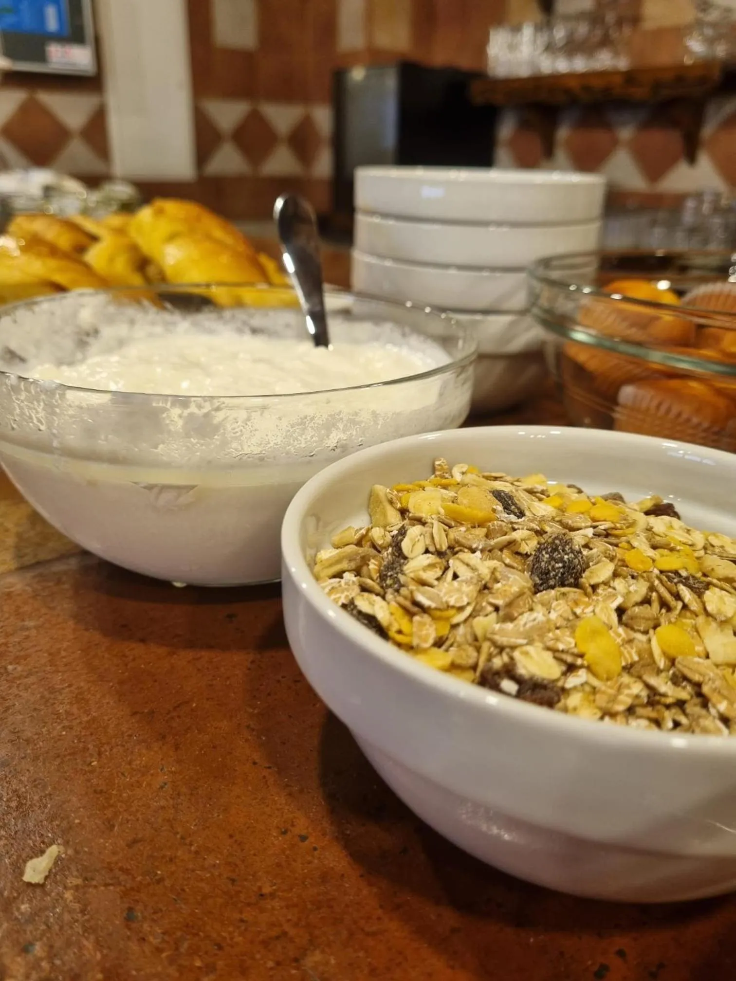 Breakfast in HOTEL RURAL LA ROMEROSA