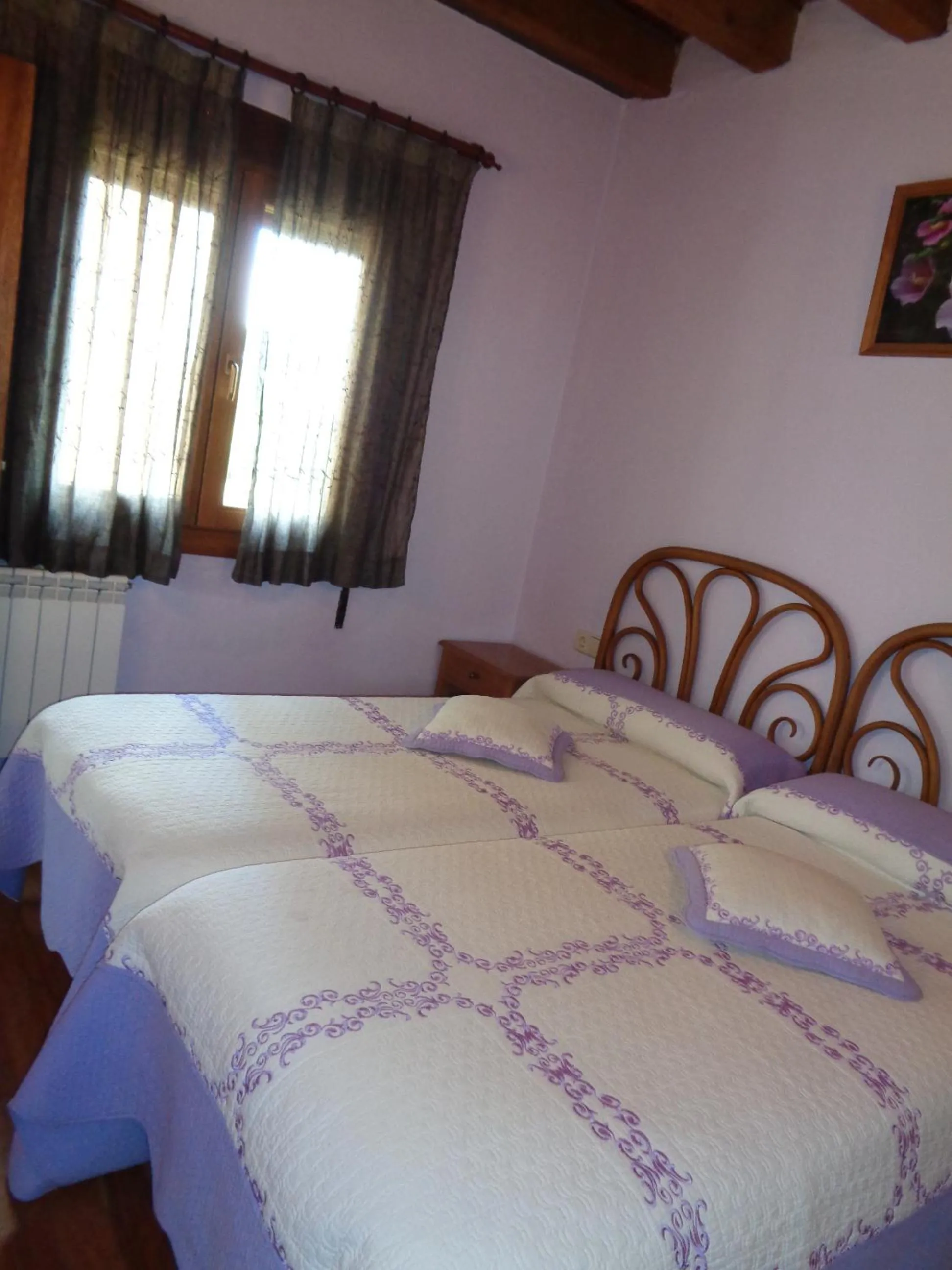 Bed in HOTEL RURAL LA ROMEROSA