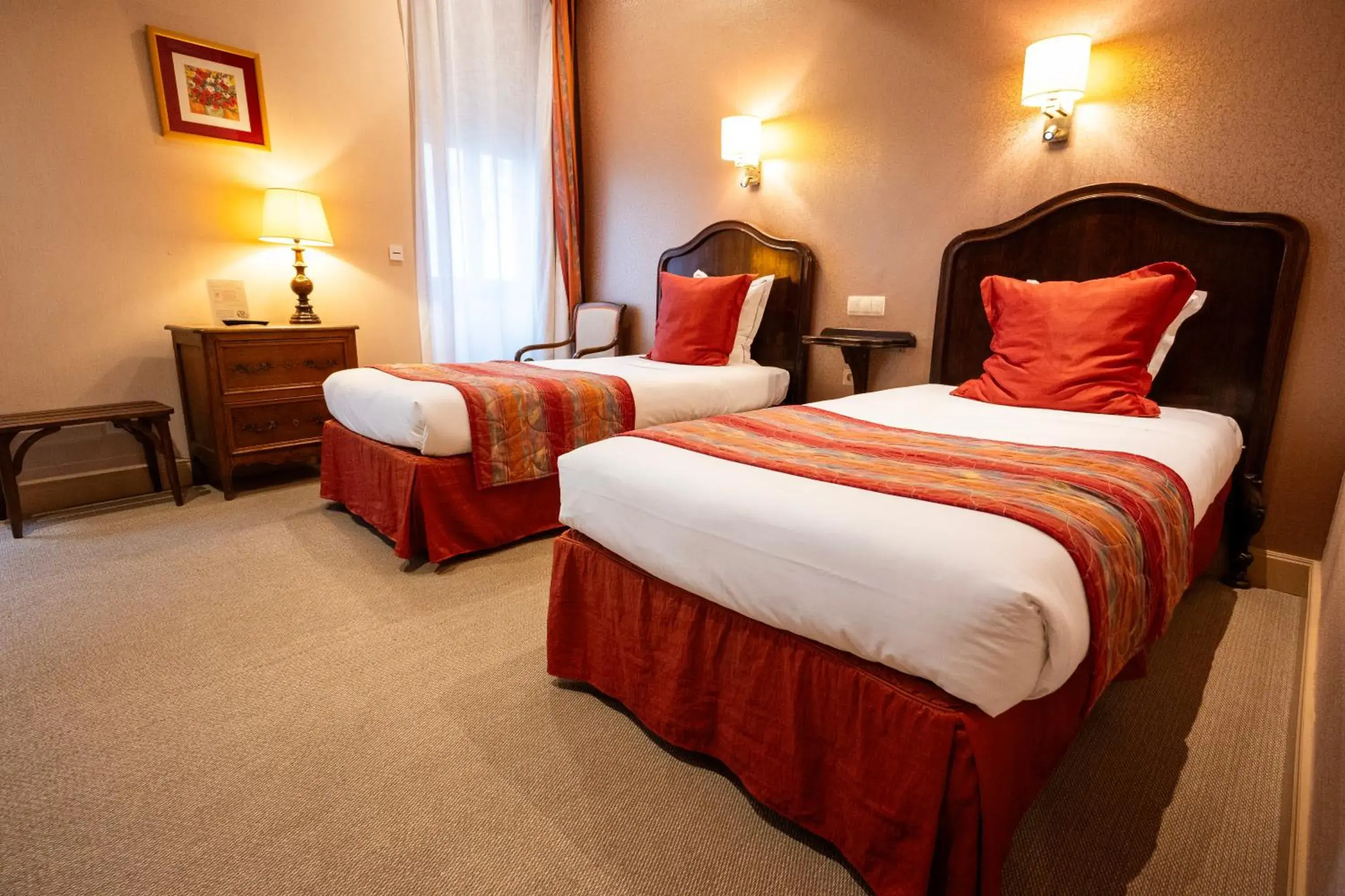 Twin Room in Cit'Hotel Sphinx - Hotel Twin Room in Cit'Hotel Sphinx - Hotel