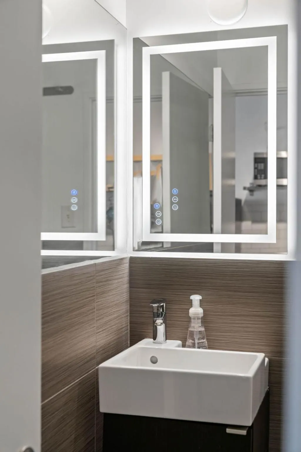 Bathroom in Studios On 25th by BCA Furnished Apartments