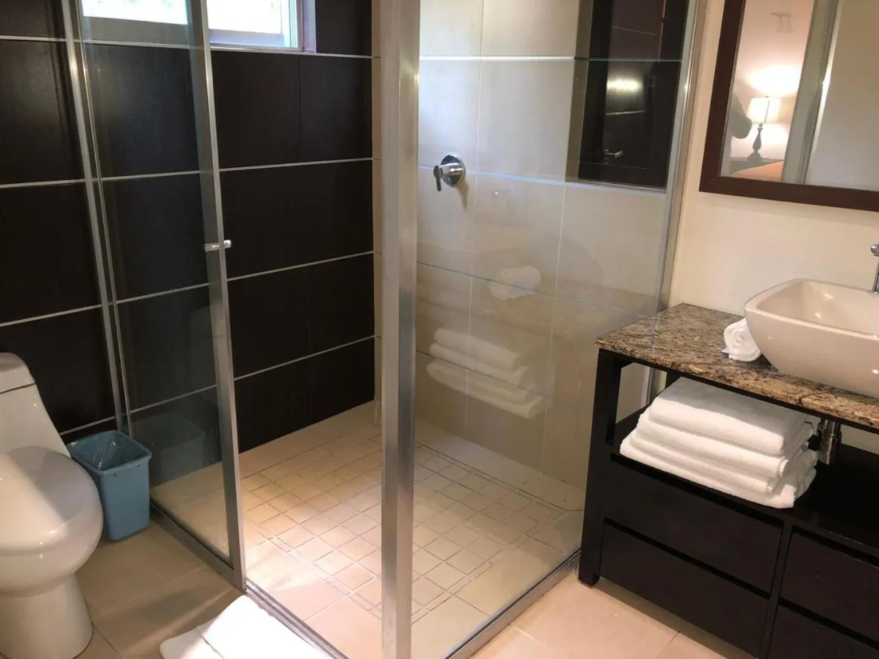 Shower in San Pedro Hotel, 5ta Avenida