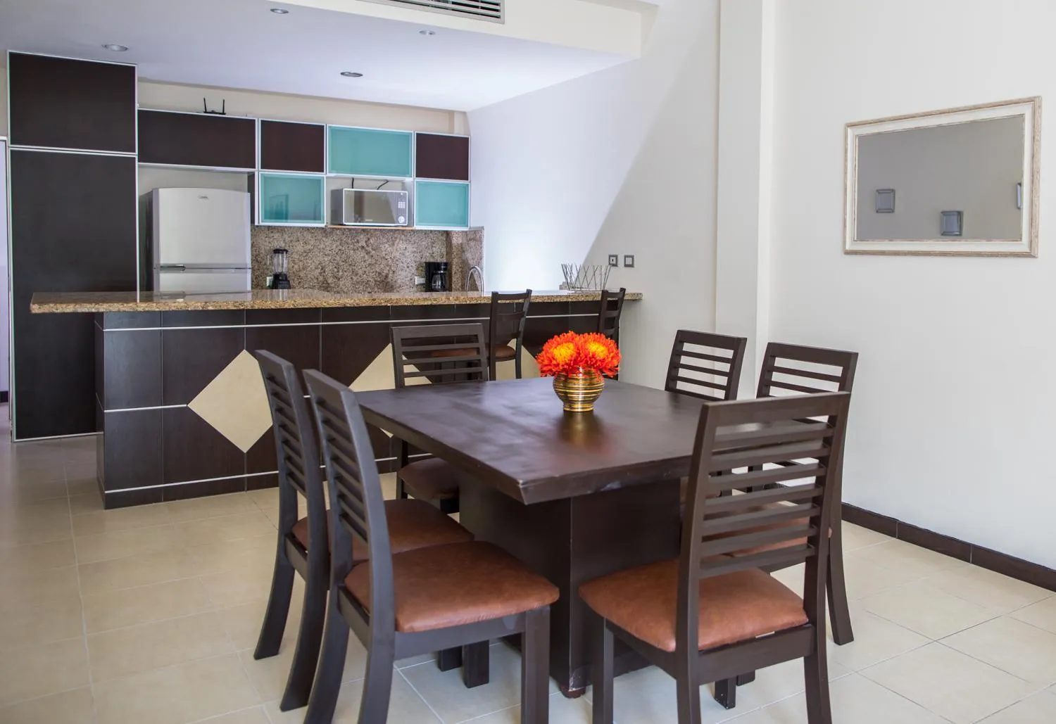 Kitchen or kitchenette in San Pedro Hotel, 5ta Avenida