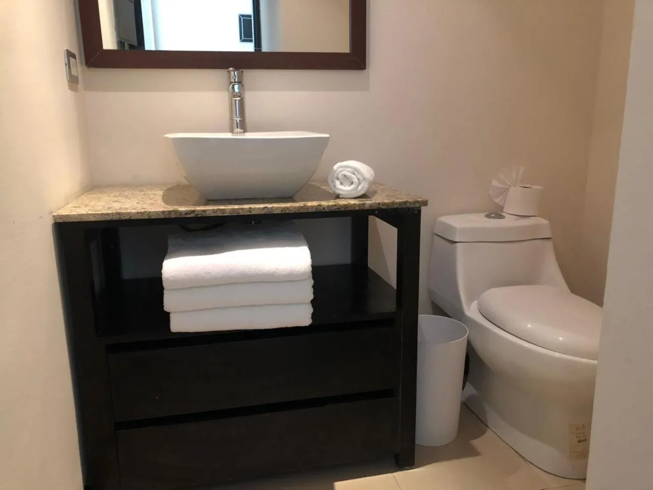 Toilet in San Pedro Hotel, 5ta Avenida