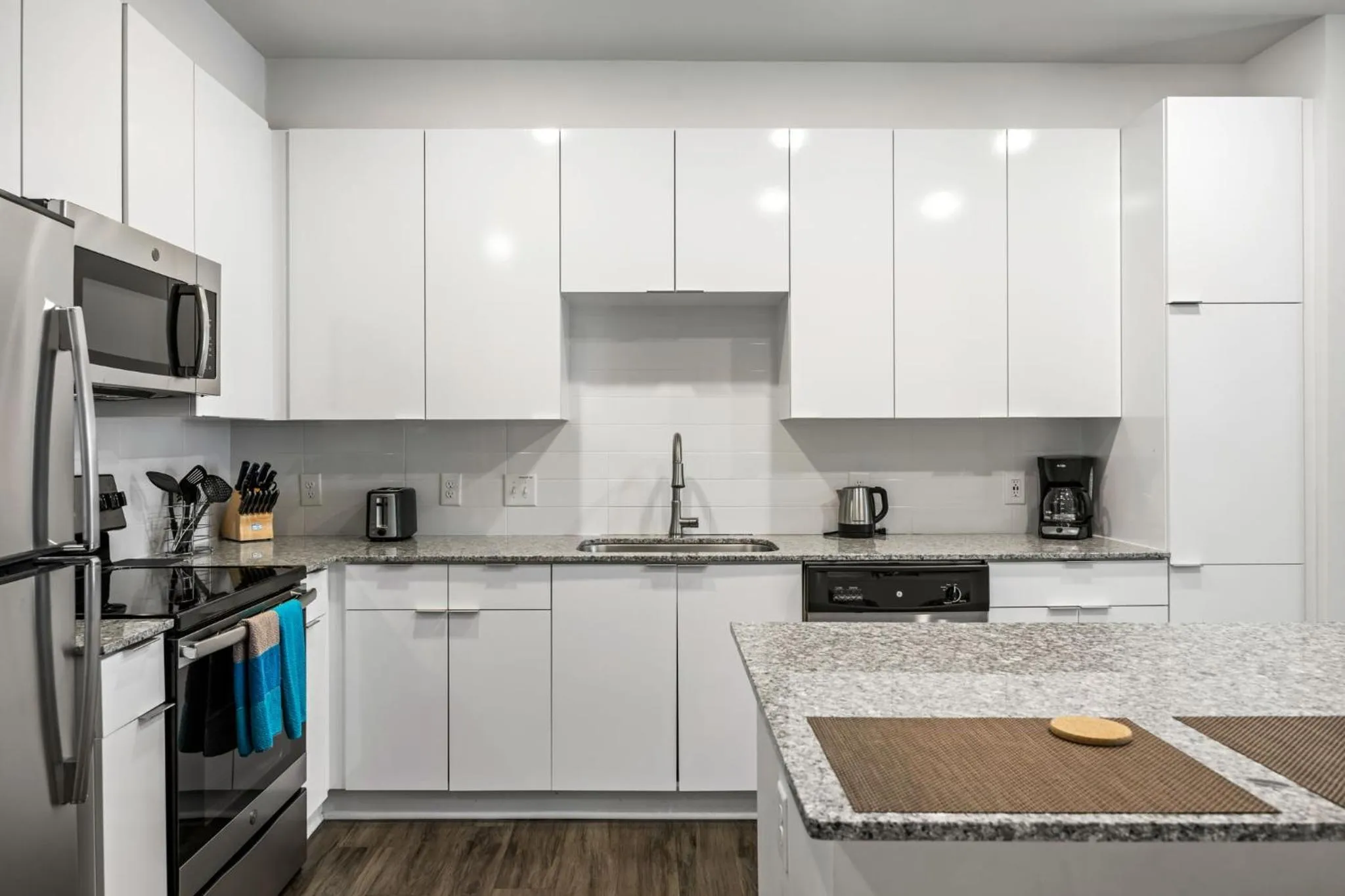 dishwasher in Spectacular Apartments by BCA Furnished Apartments