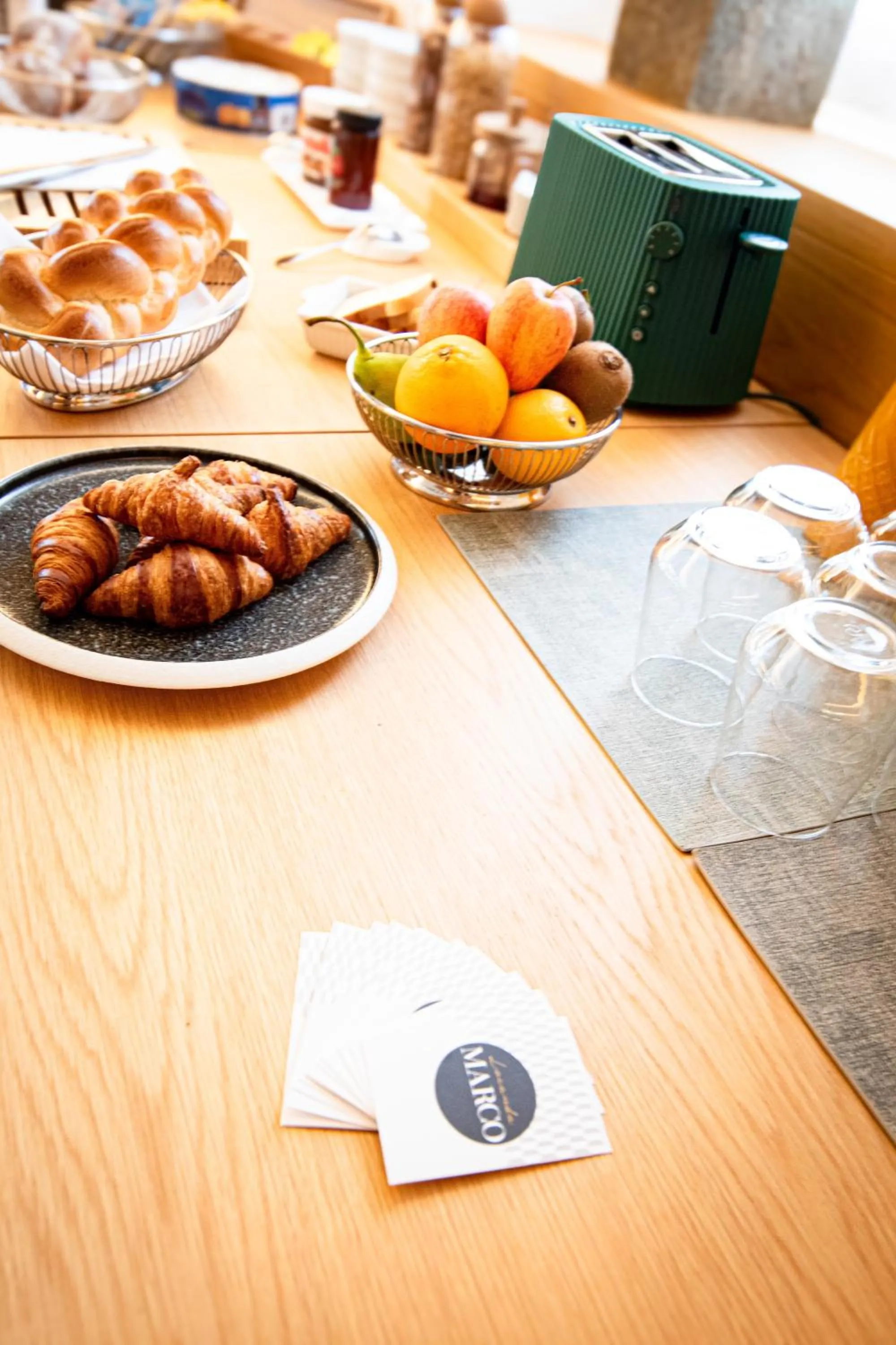 Continental breakfast in Locanda Marco