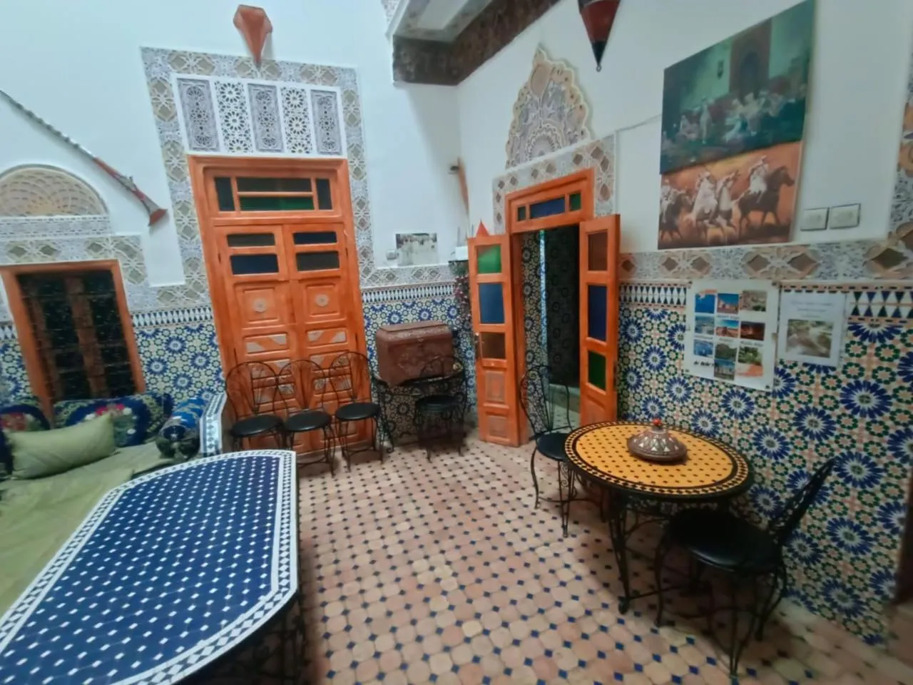 Living room in Riad lala Drissia