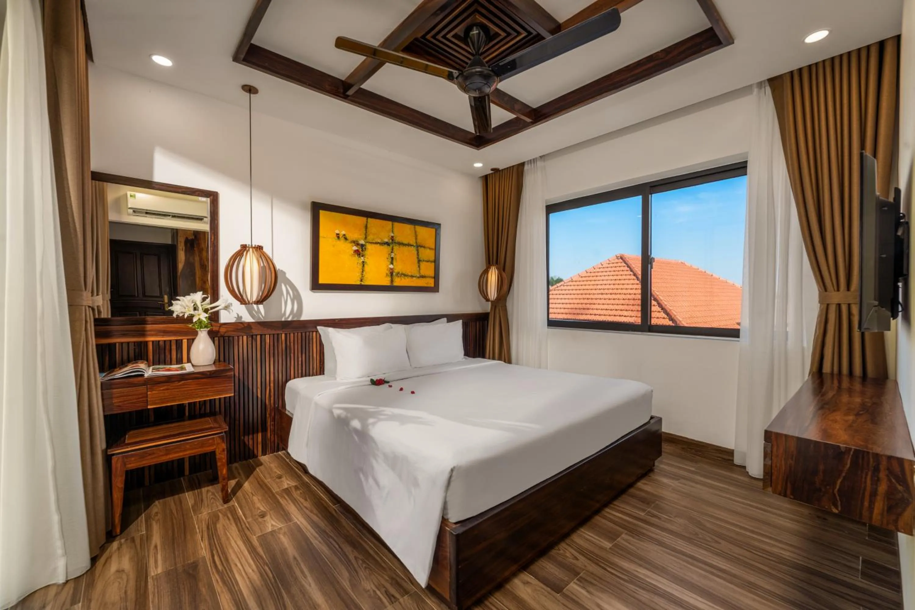 Bedroom, Bed in Eden Hoi An Villas