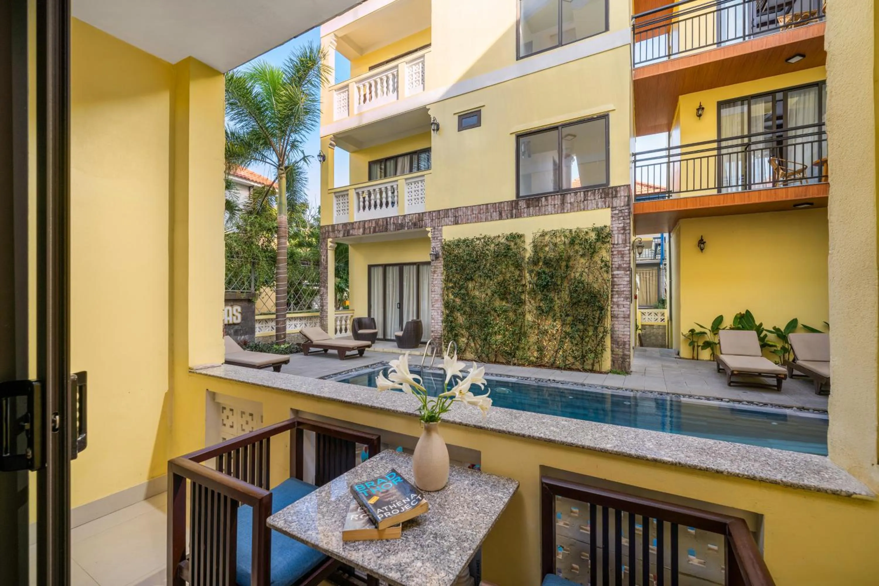 Balcony/Terrace in Eden Hoi An Villas