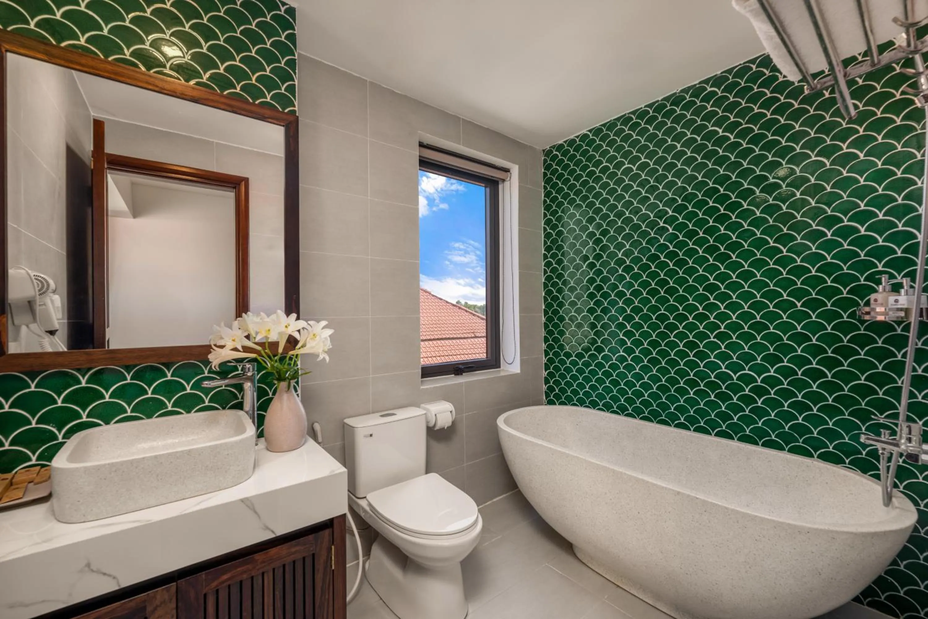 Bathroom in Eden Hoi An Villas