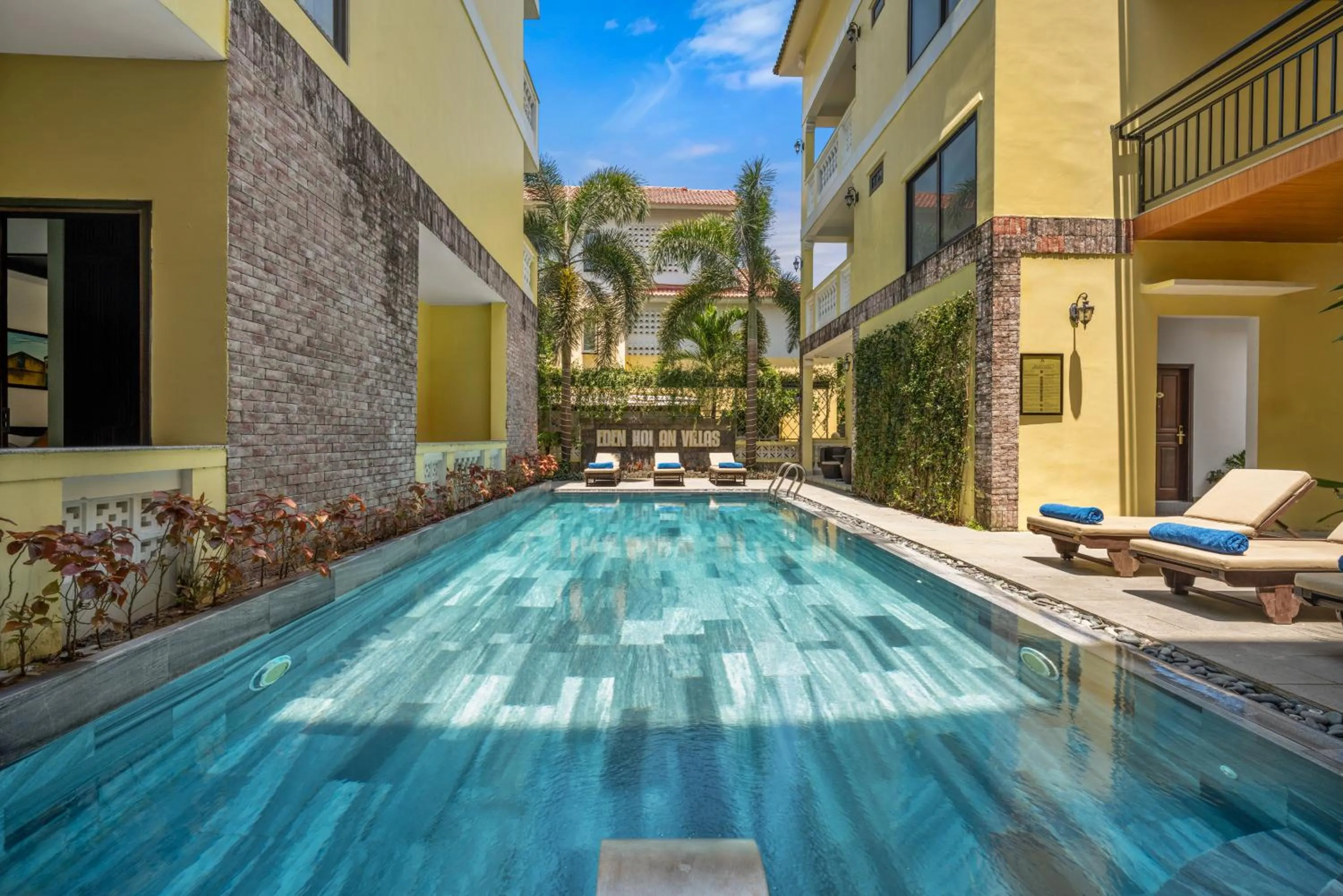 Swimming pool in Eden Hoi An Villas