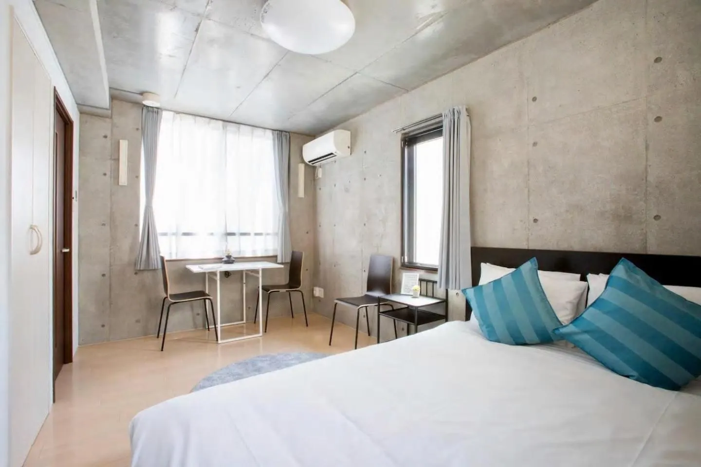 Living room, Bed in Laffitte Tokyo