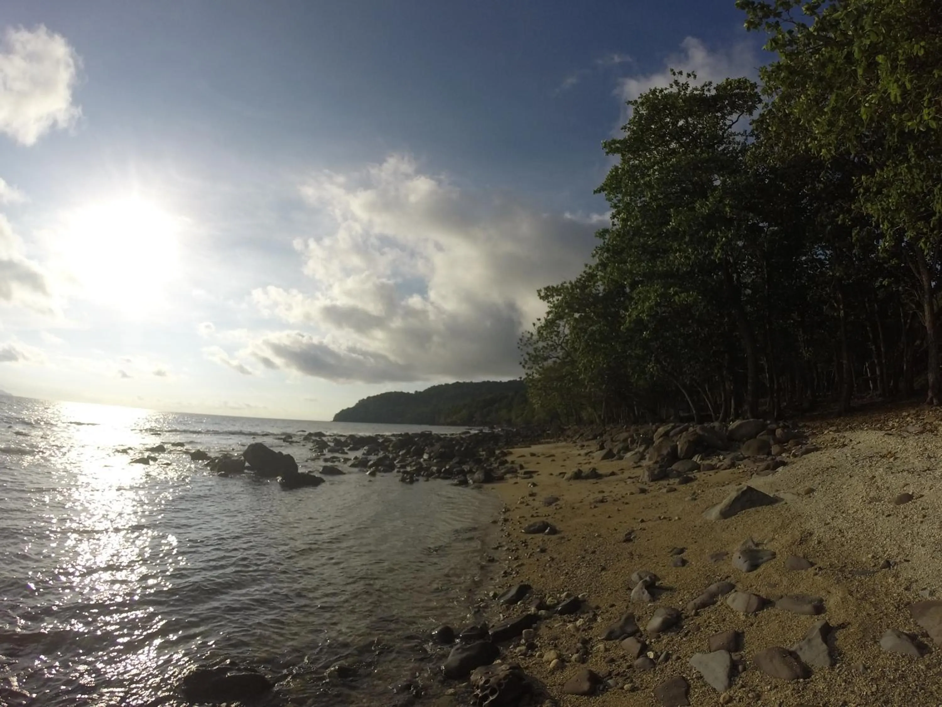 Beach in The Pade Dive Resort
