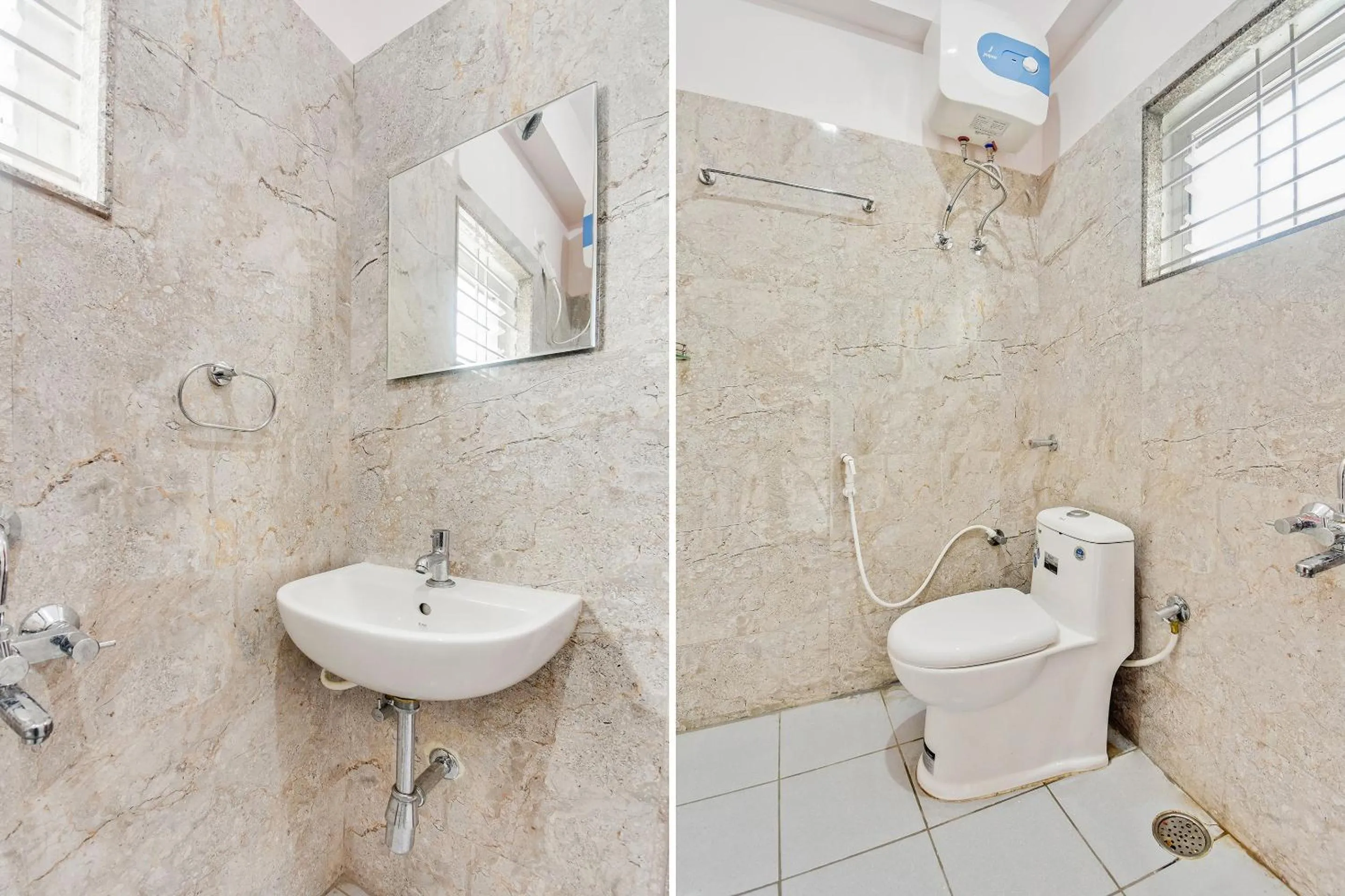 Bathroom in Hotel O Sri Sai Guru Comforts