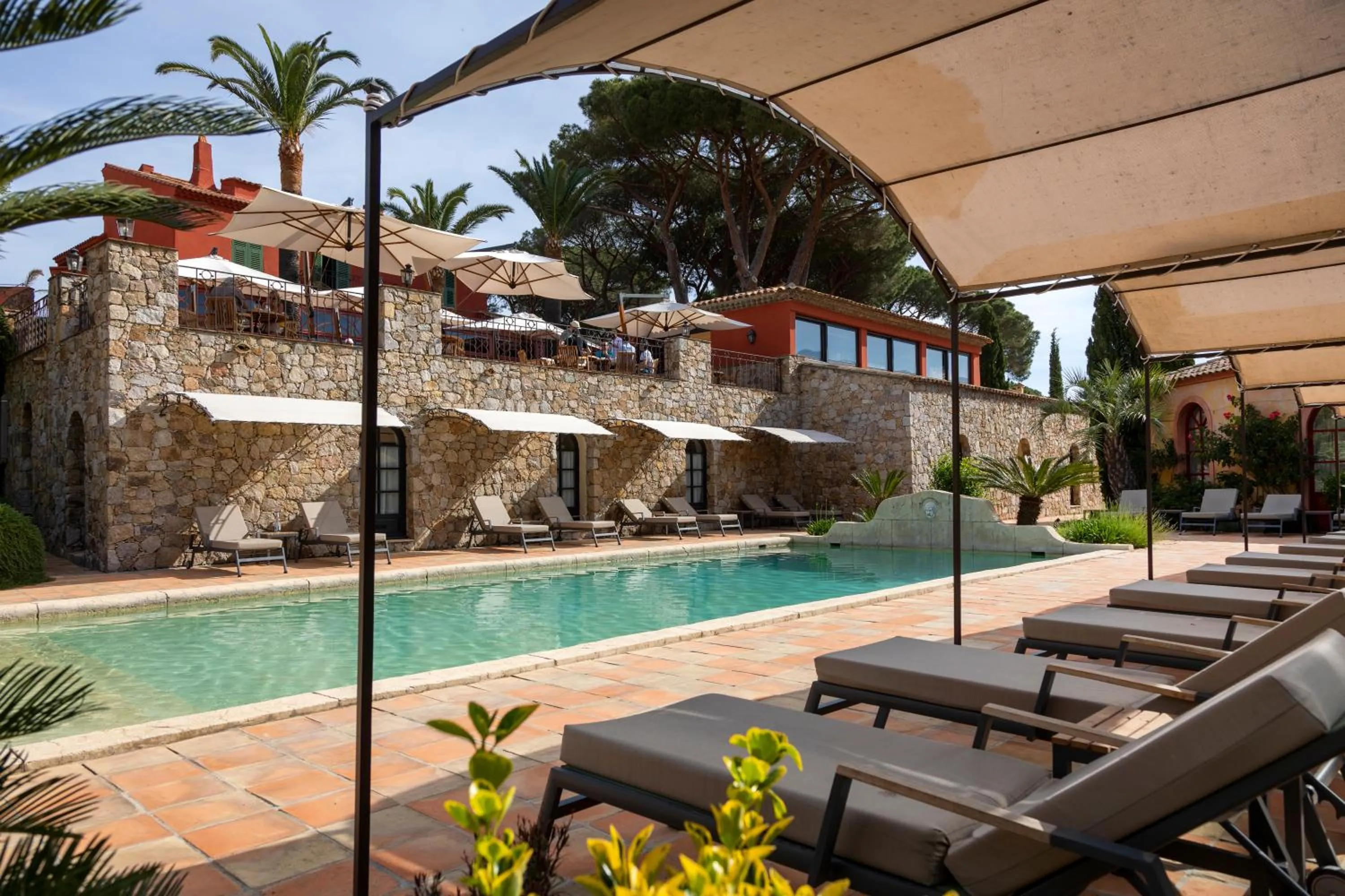 Pool view in La Signoria & Spa