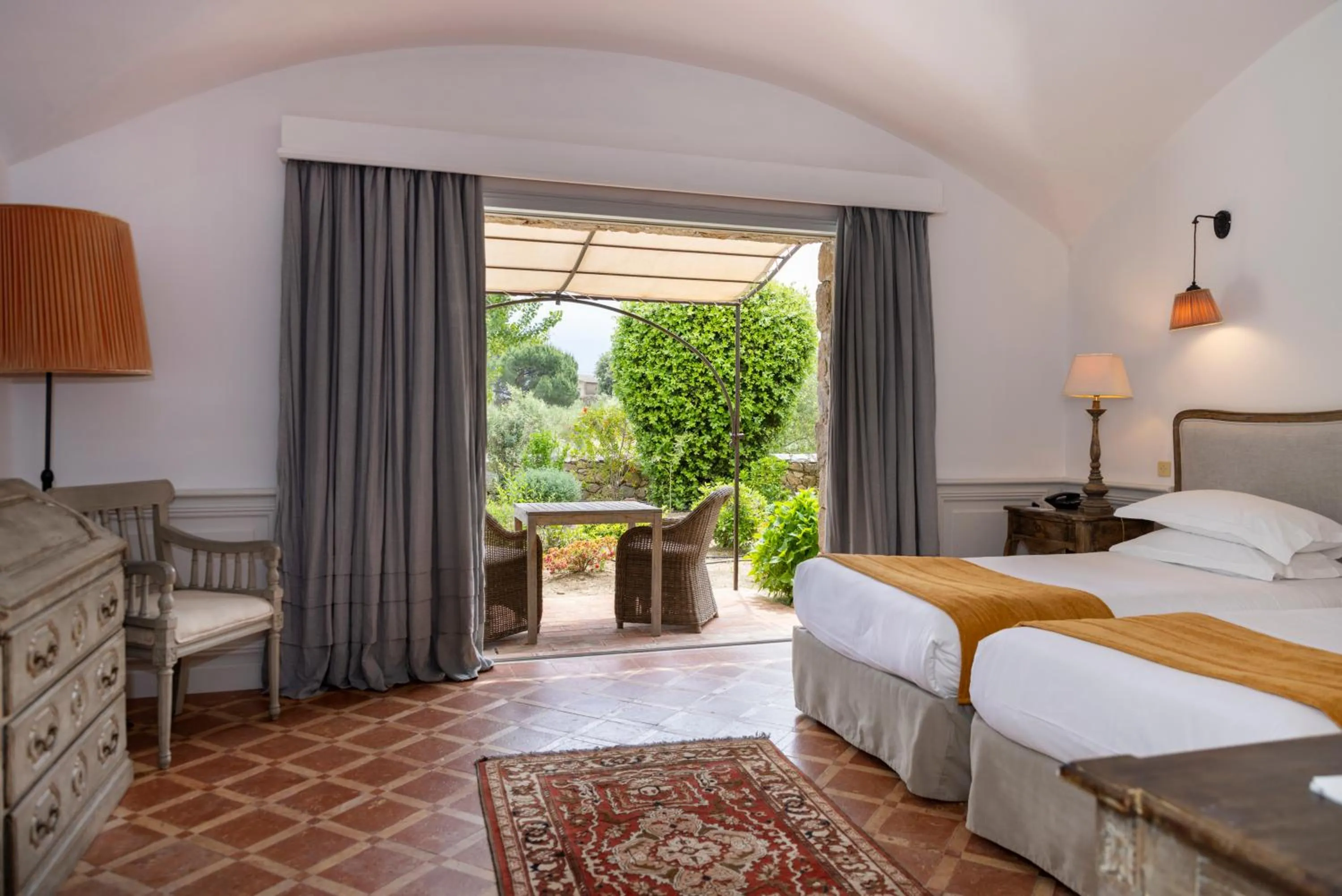 Bed in La Signoria & Spa