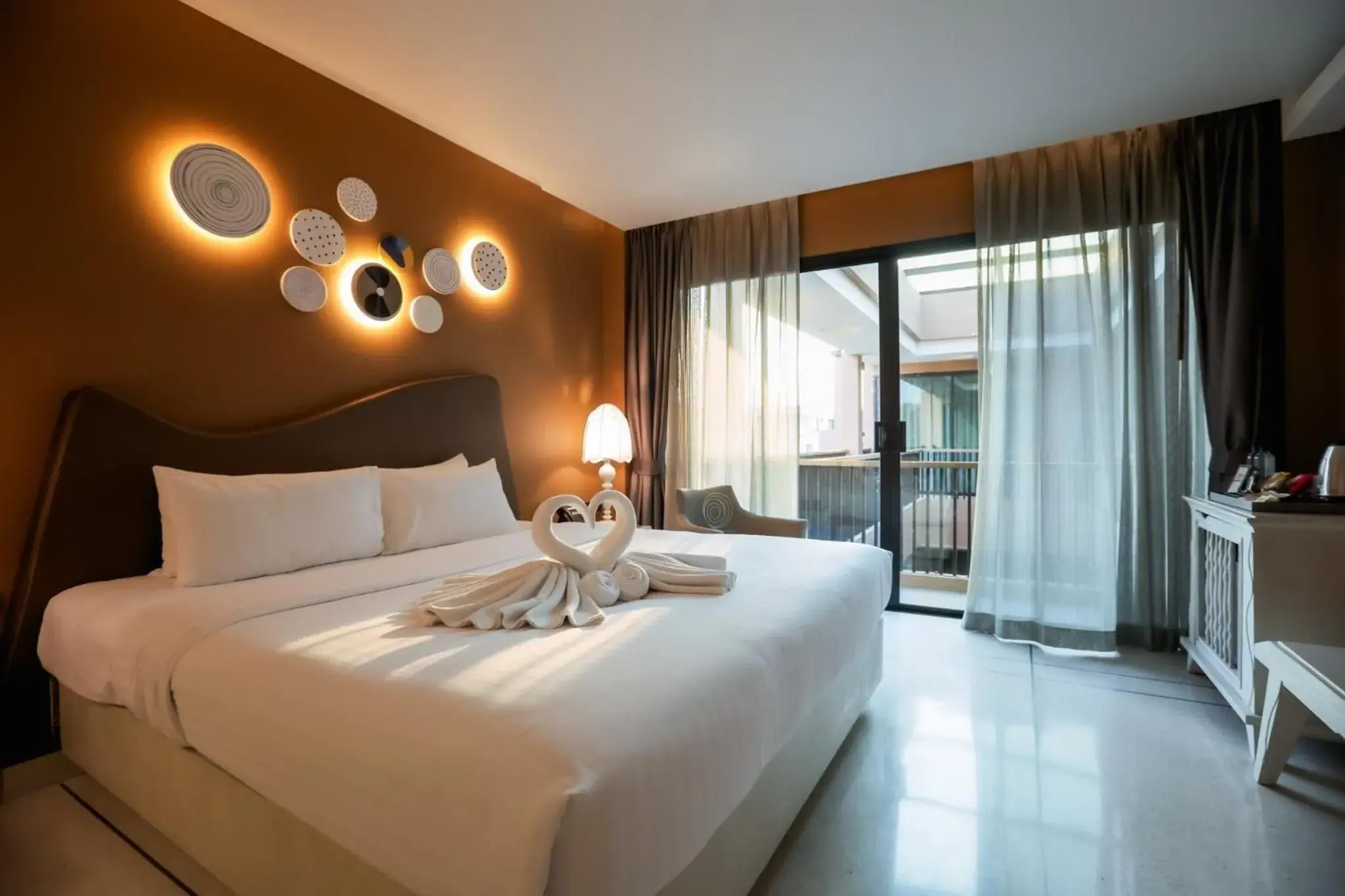 Superior Double Bed in Rachabhura Hotel Superior Double Bed in Rachabhura Hotel