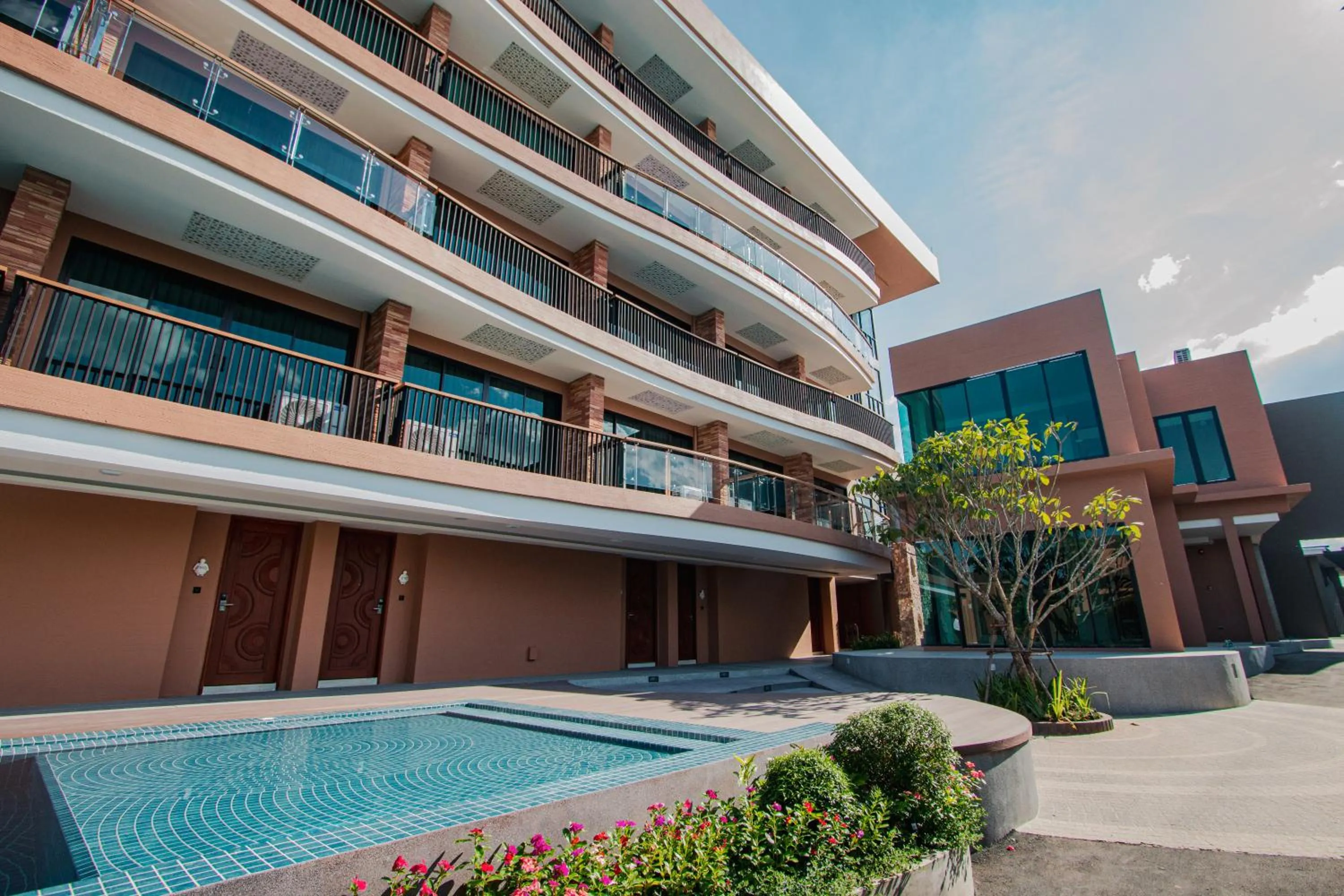 Property building in Rachabhura Hotel