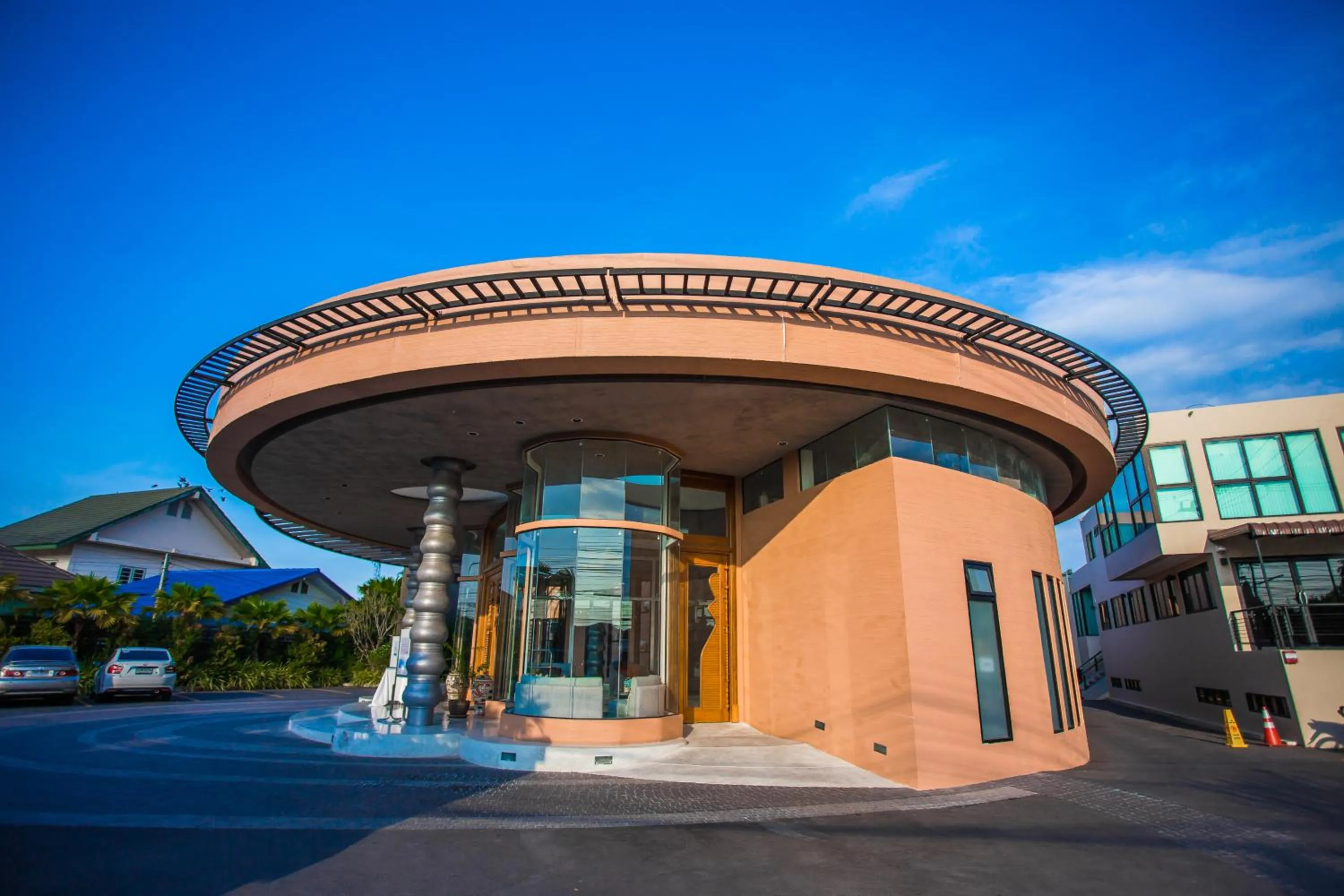 Lobby or reception in Rachabhura Hotel