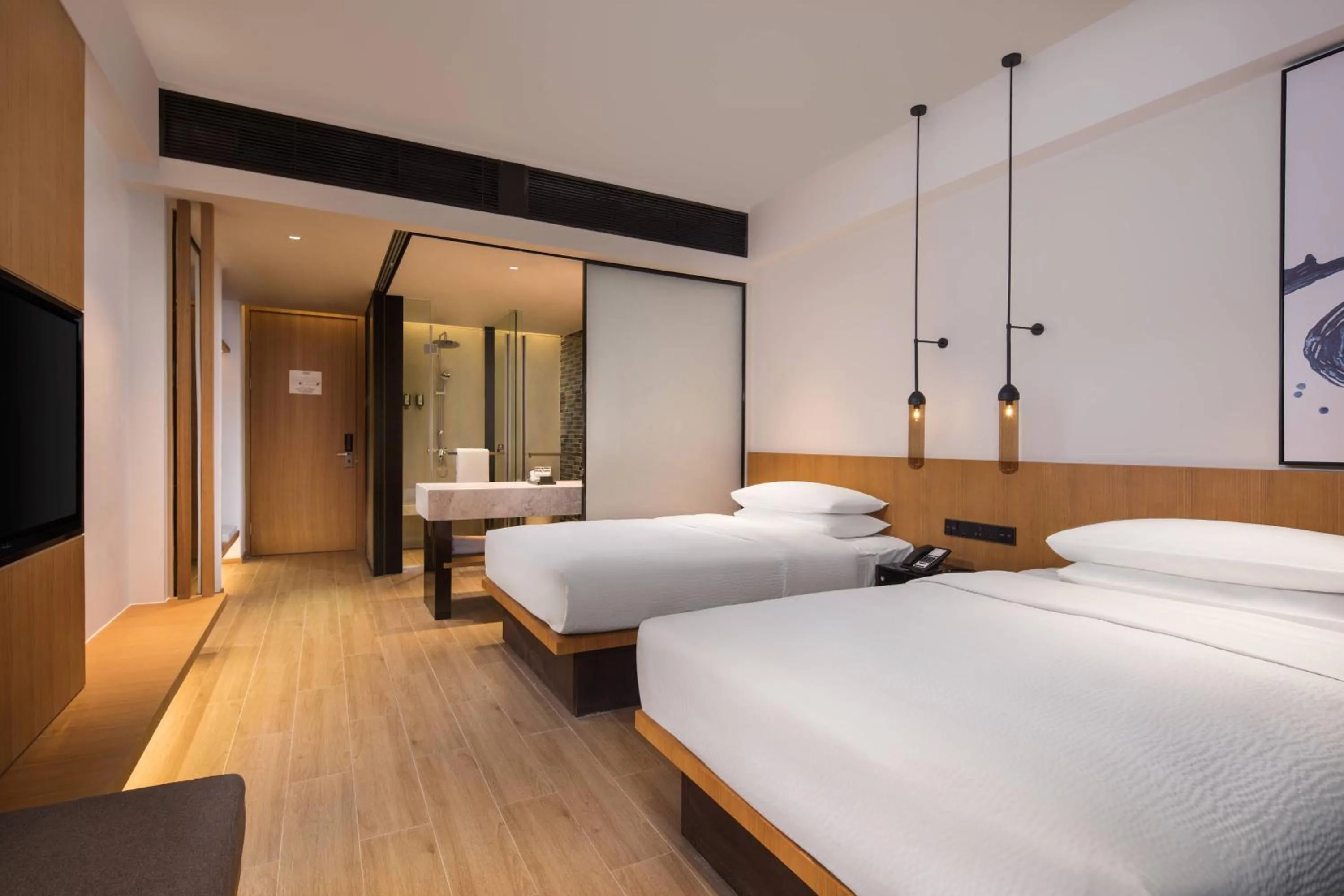 Photo of the whole room, Bed in Fairfield by Marriott Jingdezhen