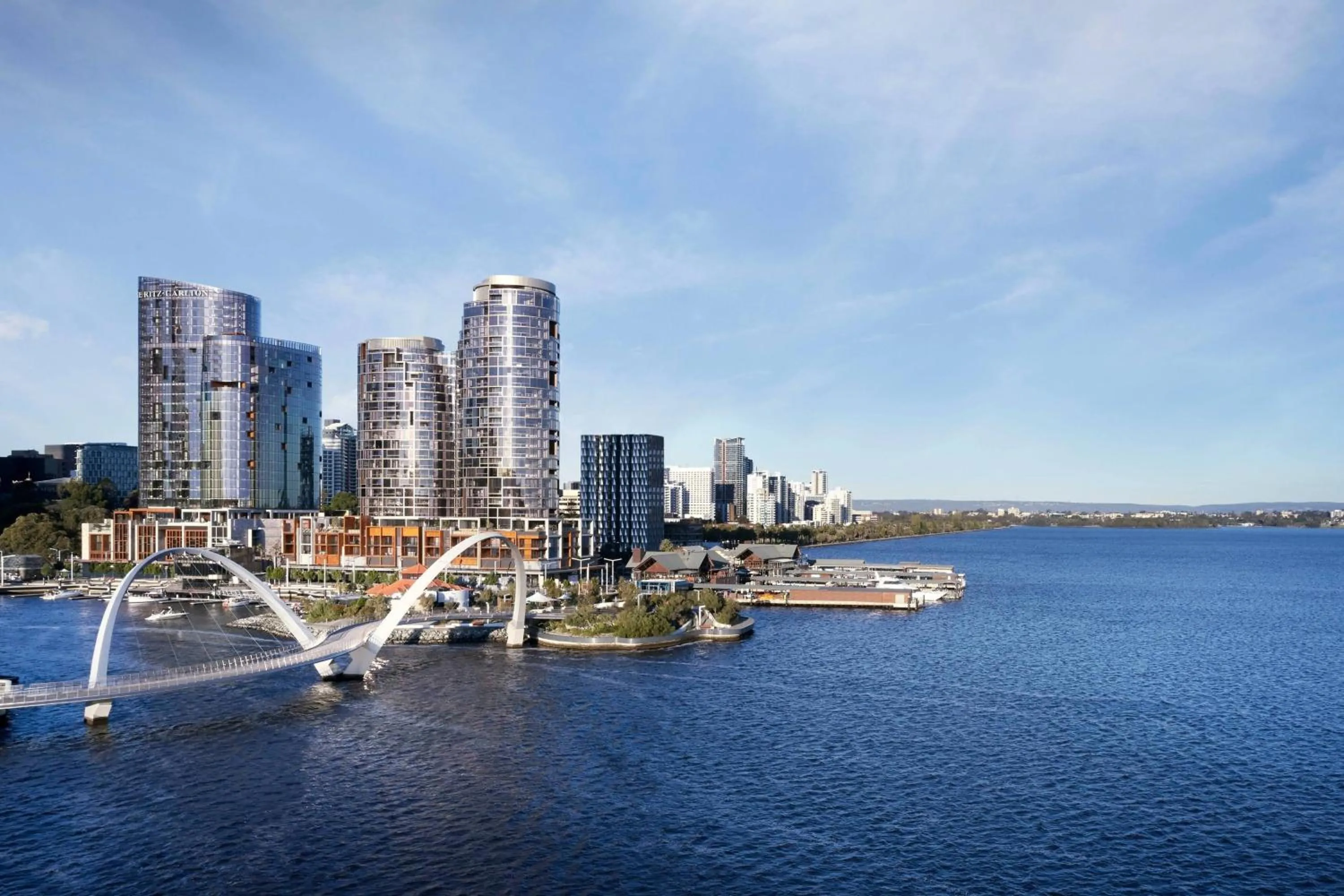 Property building in The Ritz-Carlton, Perth