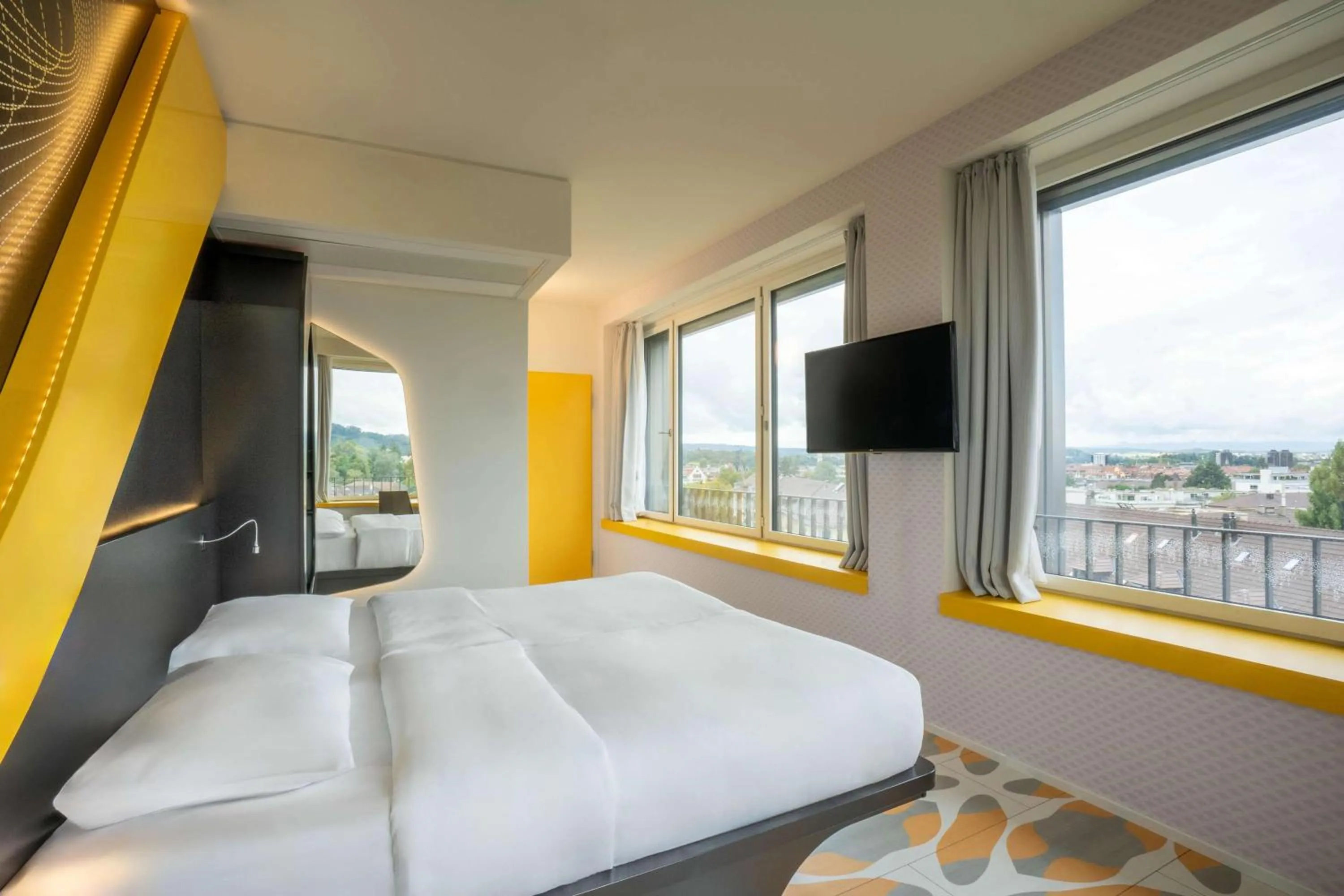 View (from property/room), Bed in Prize by Radisson, Bern City