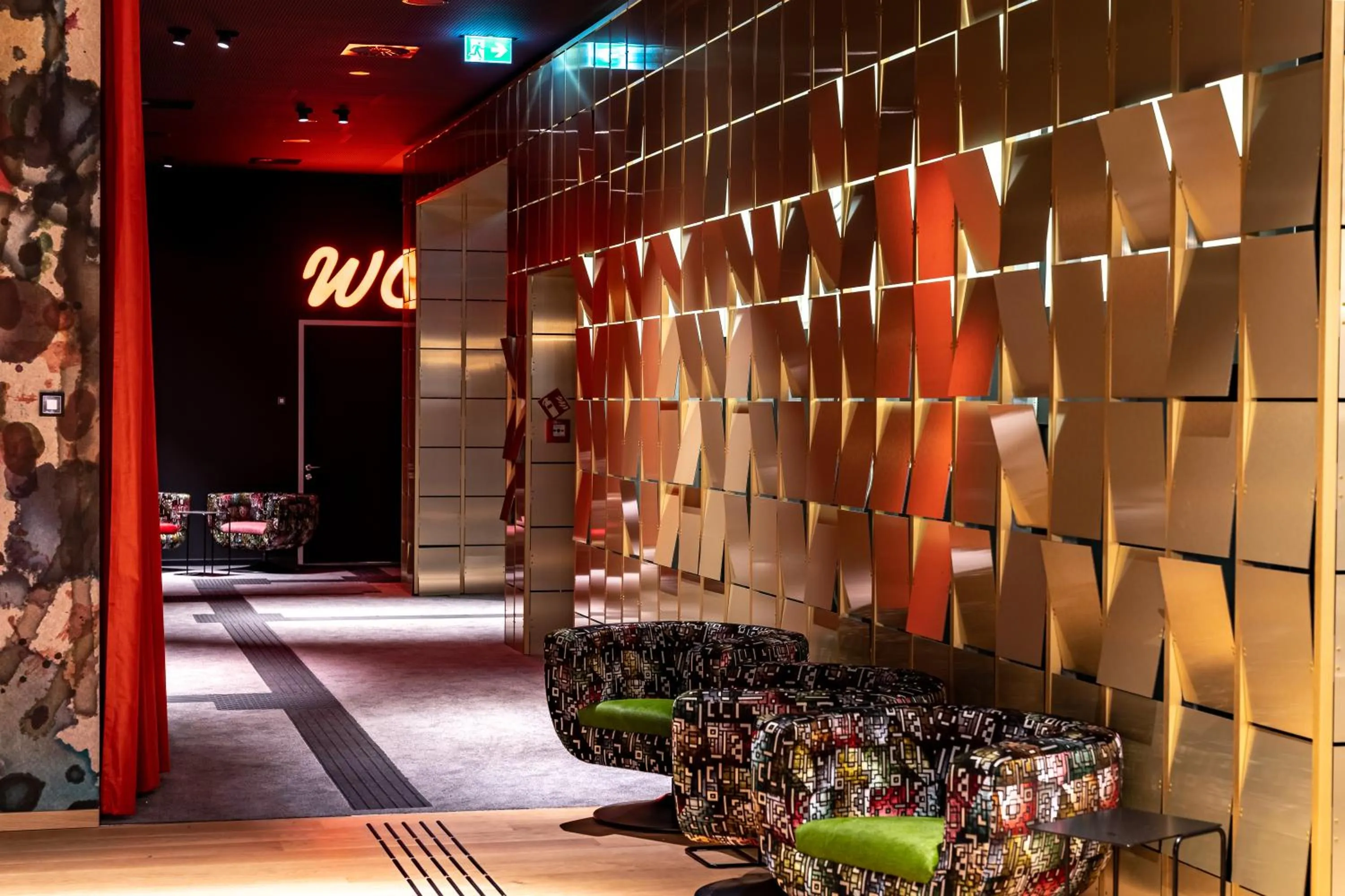 Lobby or reception in Me and All Hotel Dusseldorf Oberkassel, by Hyatt