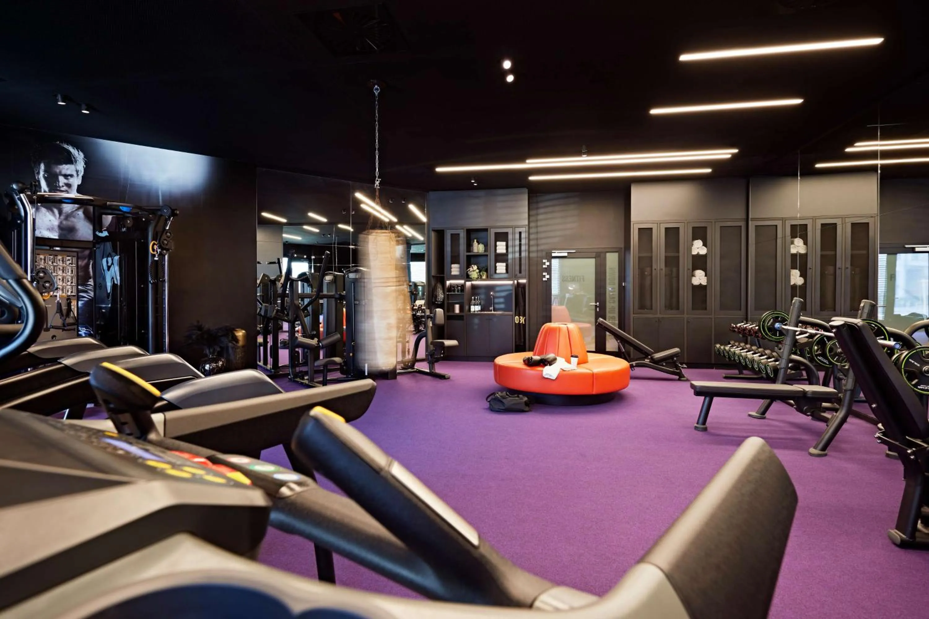 Fitness centre/facilities in Me and All Hotel Dusseldorf Oberkassel, by Hyatt