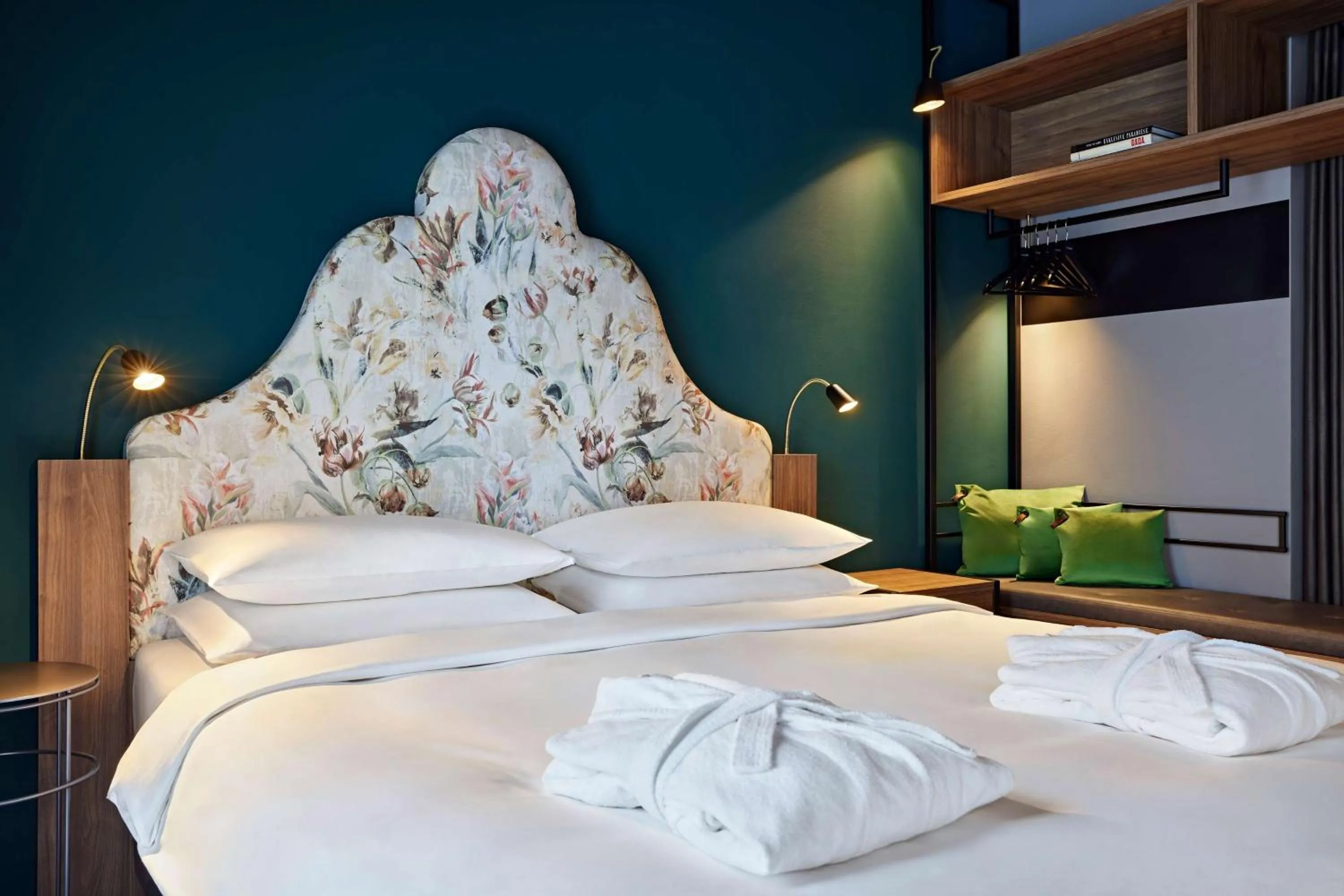 Bedroom, Bed in Me and All Hotel Dusseldorf Oberkassel, by Hyatt