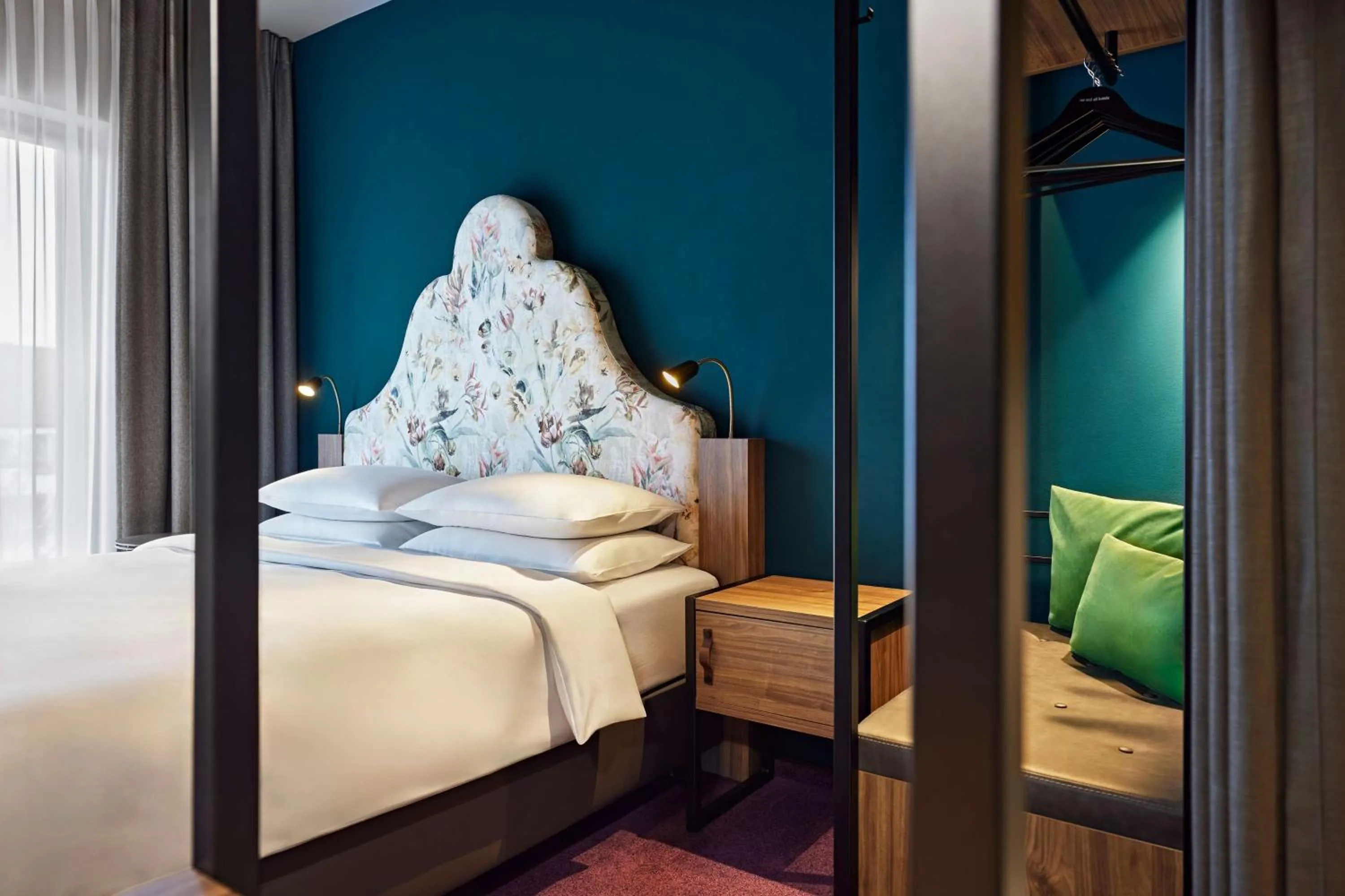 Bedroom, Bed in Me and All Hotel Dusseldorf Oberkassel, by Hyatt