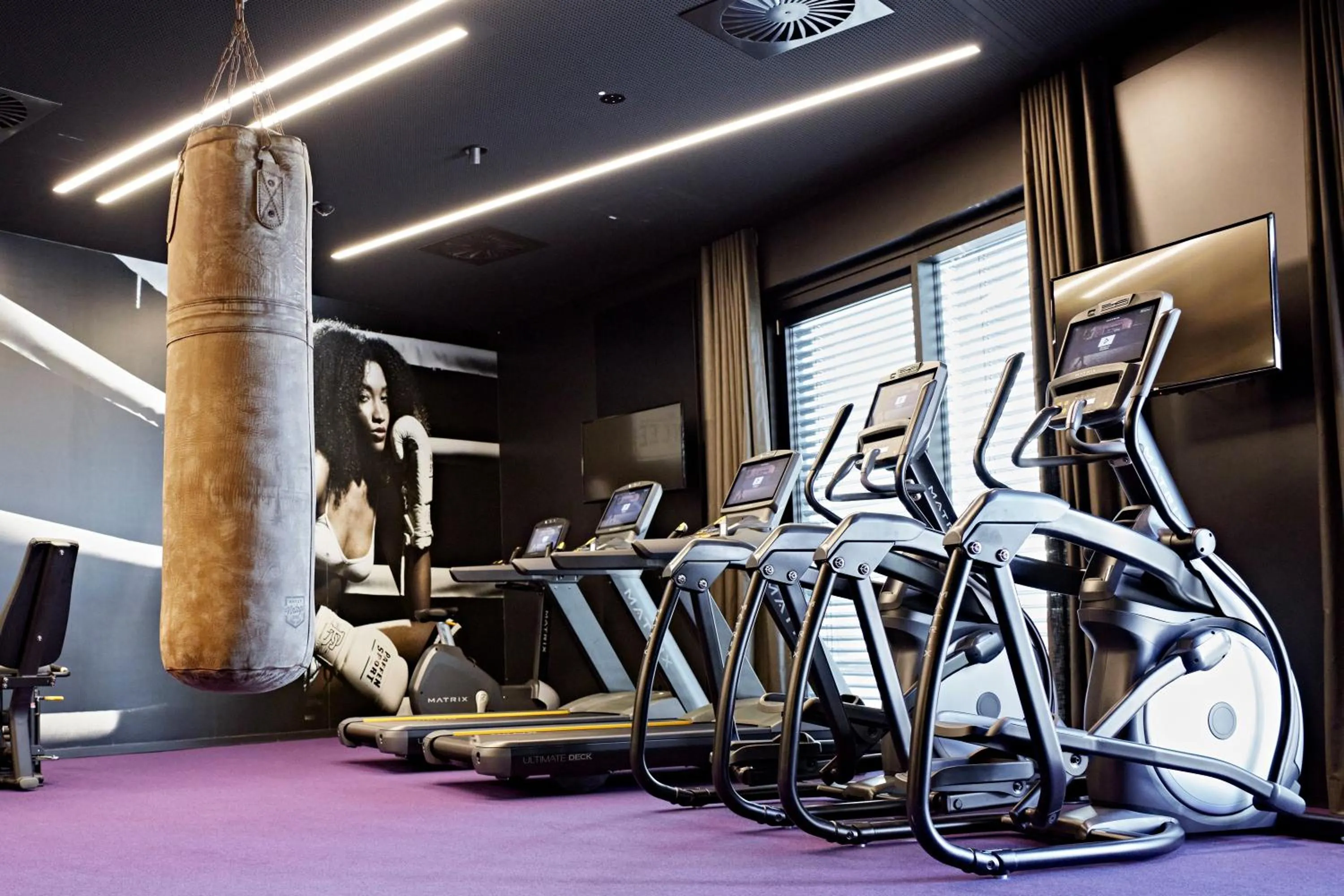 Fitness centre/facilities in Me and All Hotel Dusseldorf Oberkassel, by Hyatt