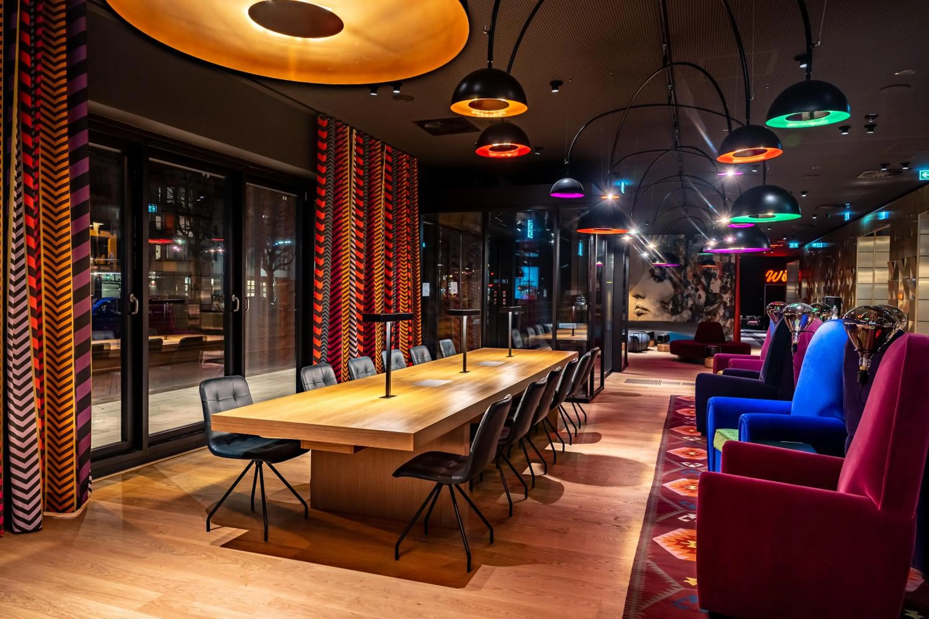 Lobby or reception in Me and All Hotel Dusseldorf Oberkassel, by Hyatt