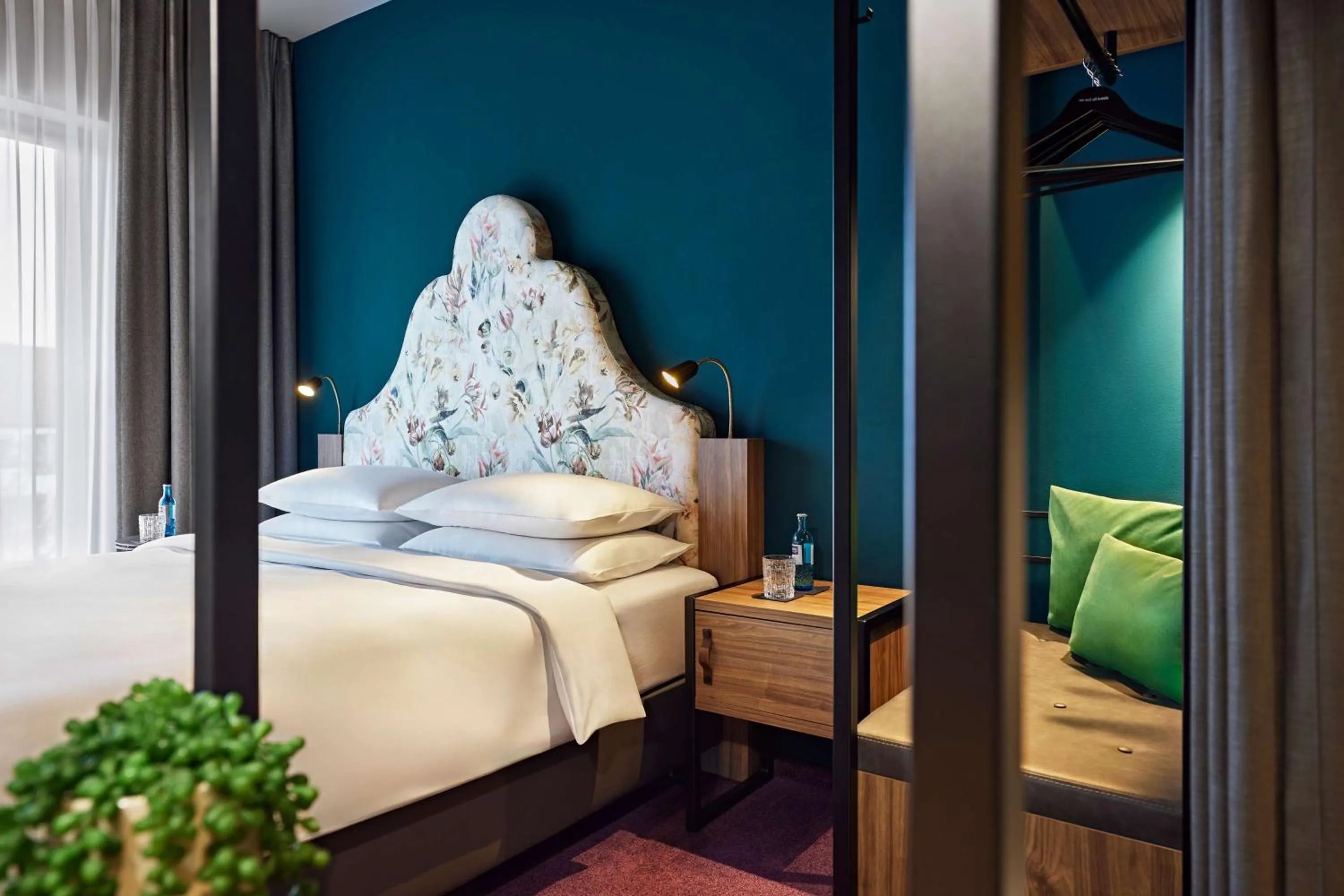 Bedroom, Bed in Me and All Hotel Dusseldorf Oberkassel, by Hyatt