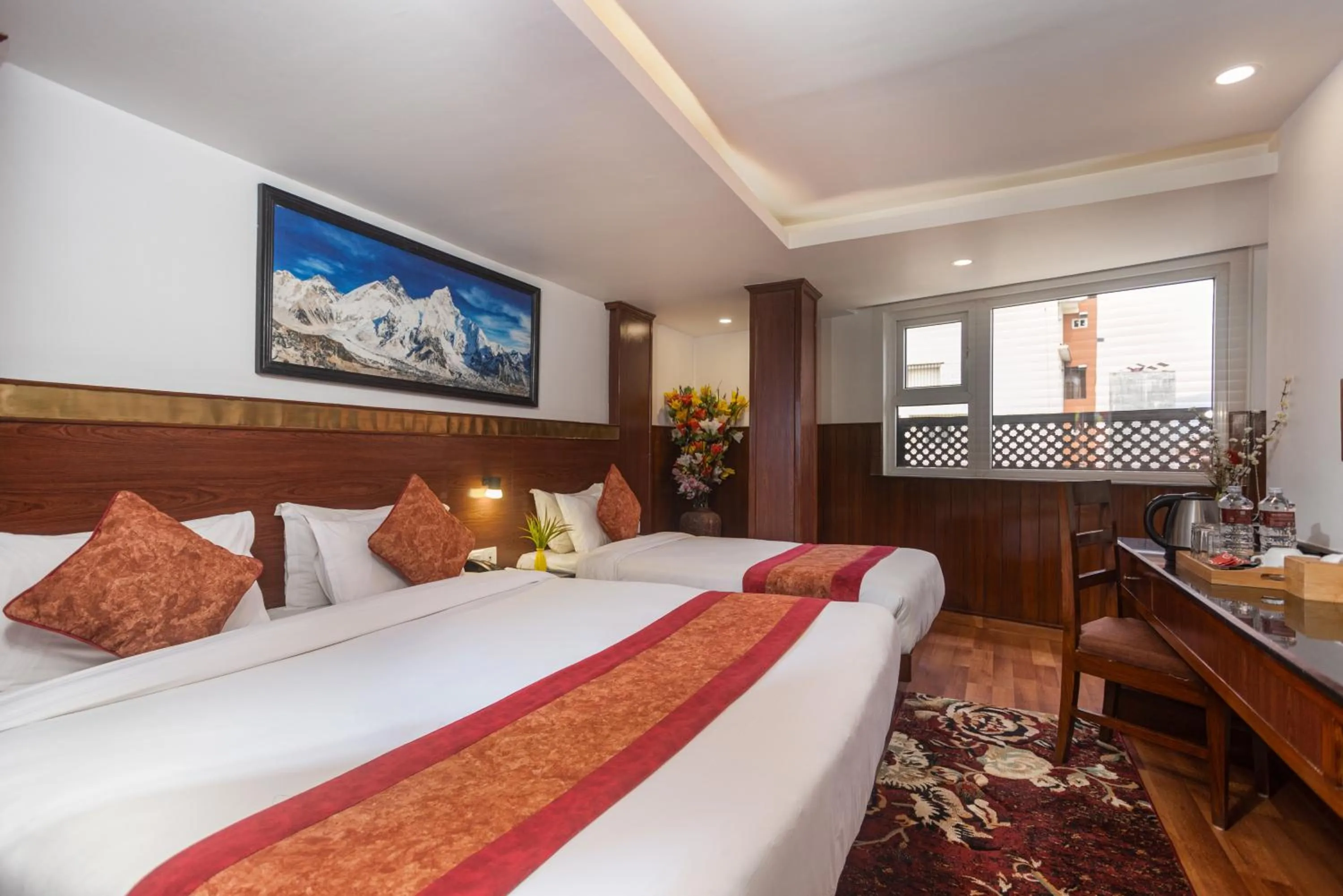 Bed in Thamel Boutique Hotel