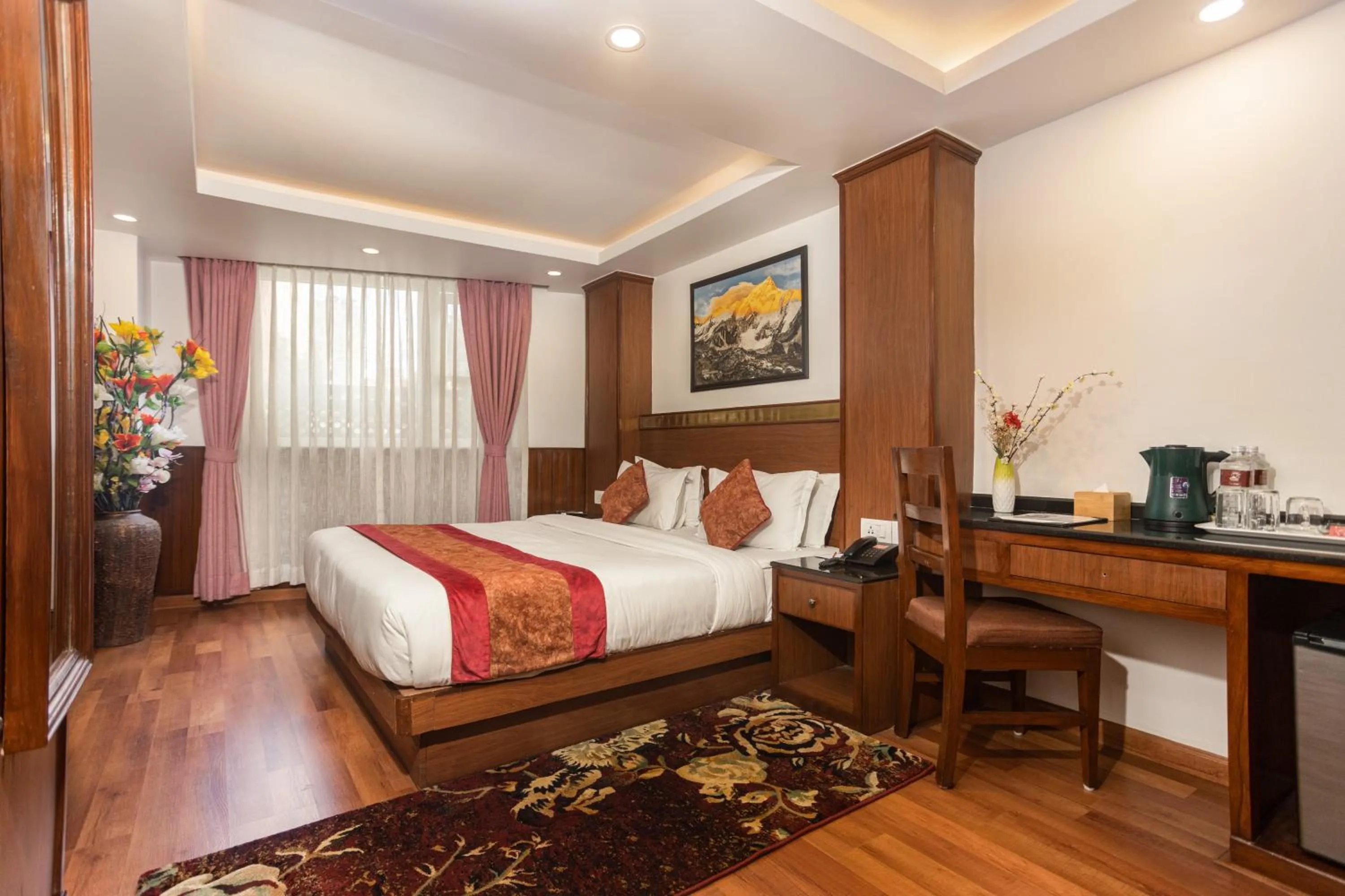 Bed in Thamel Boutique Hotel
