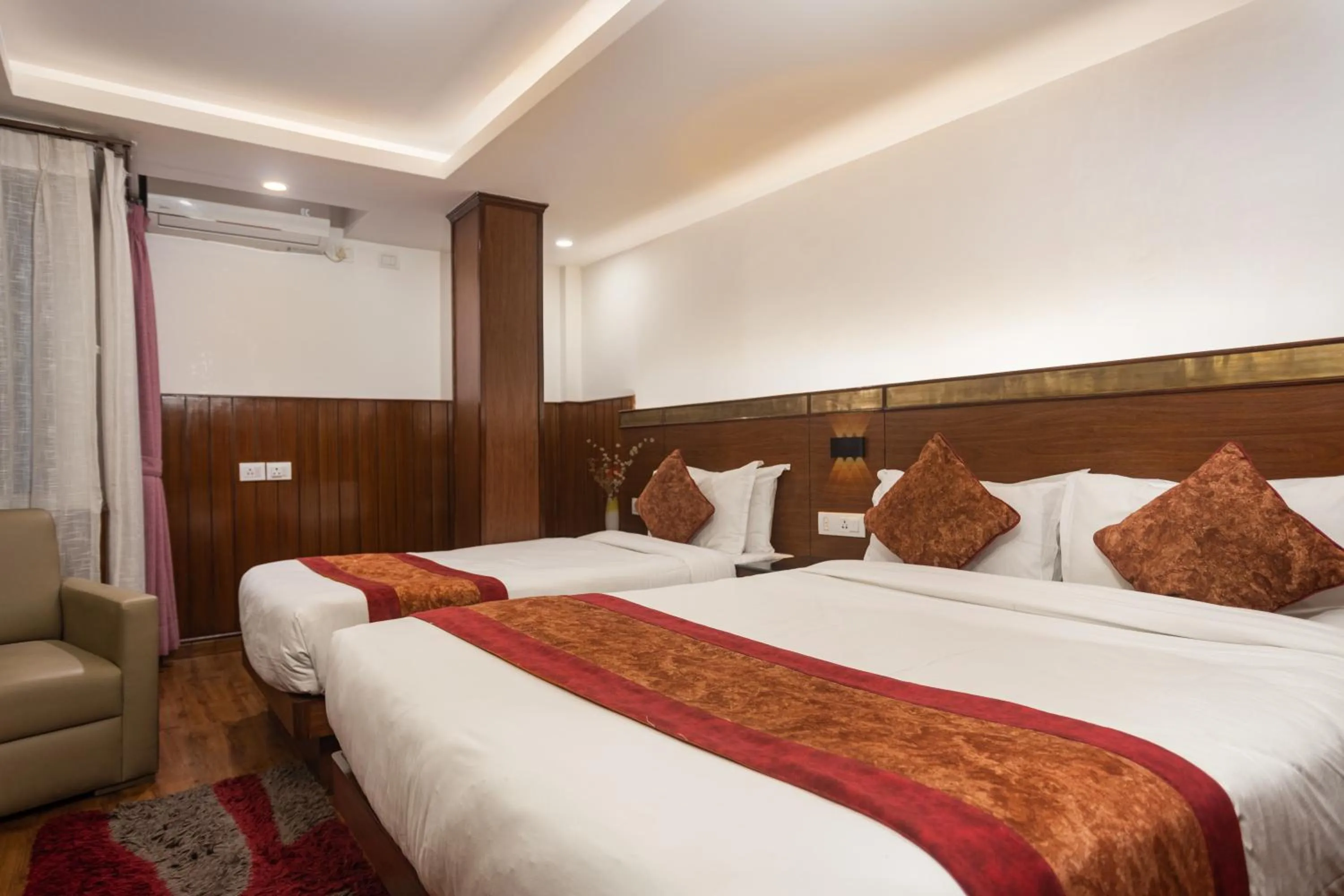 Bed in Thamel Boutique Hotel