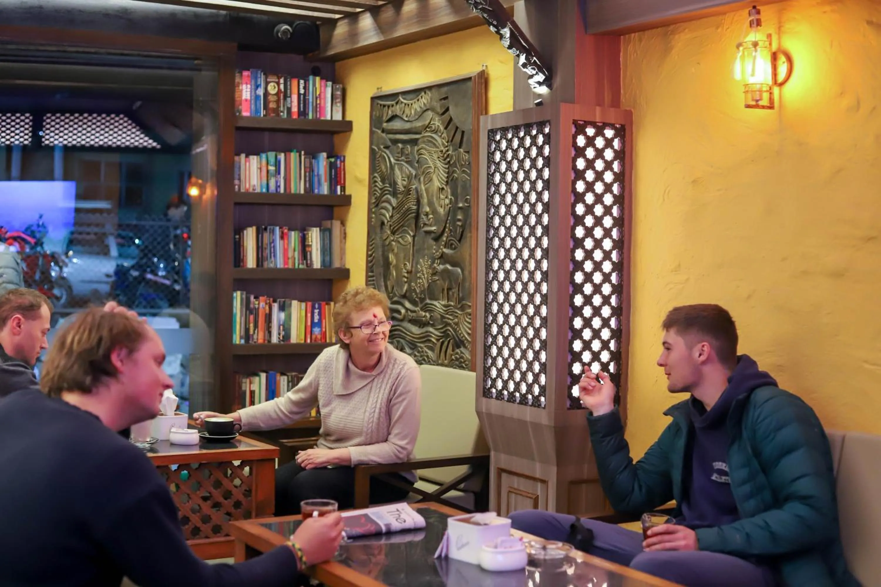 People in Thamel Boutique Hotel