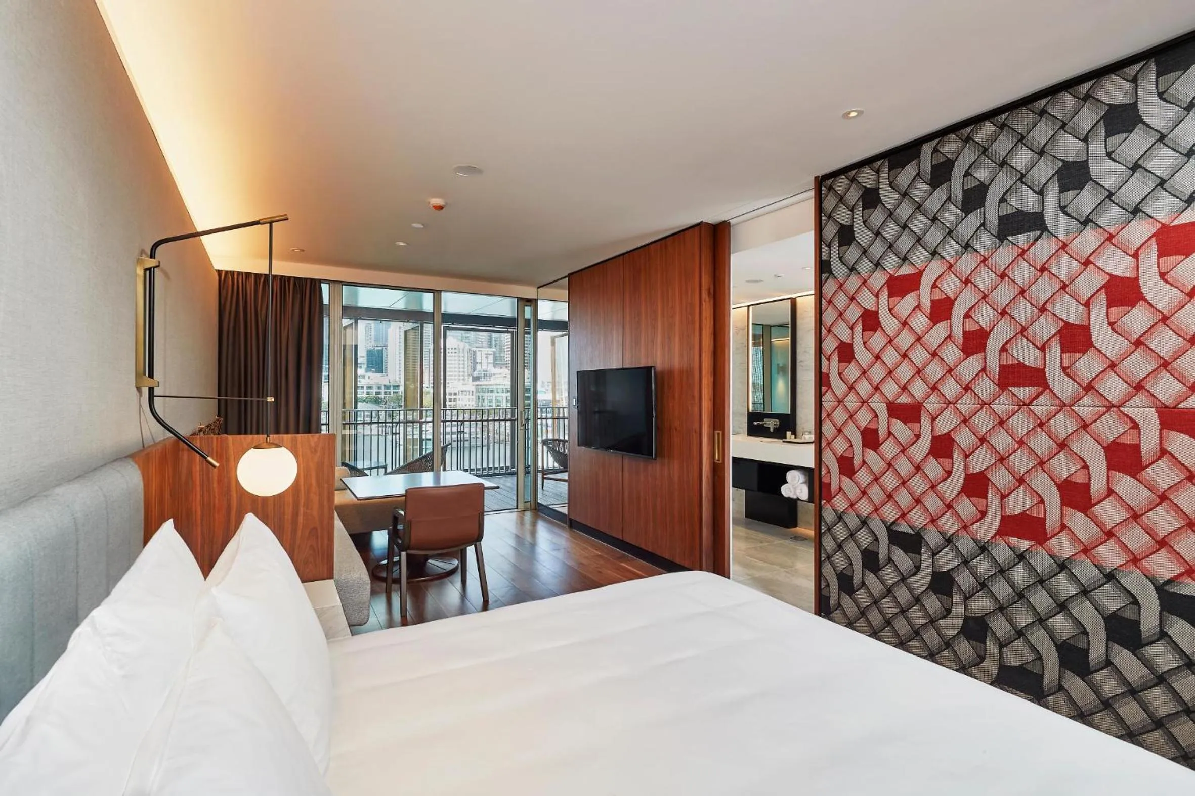 Bedroom, Bed in Park Hyatt Auckland