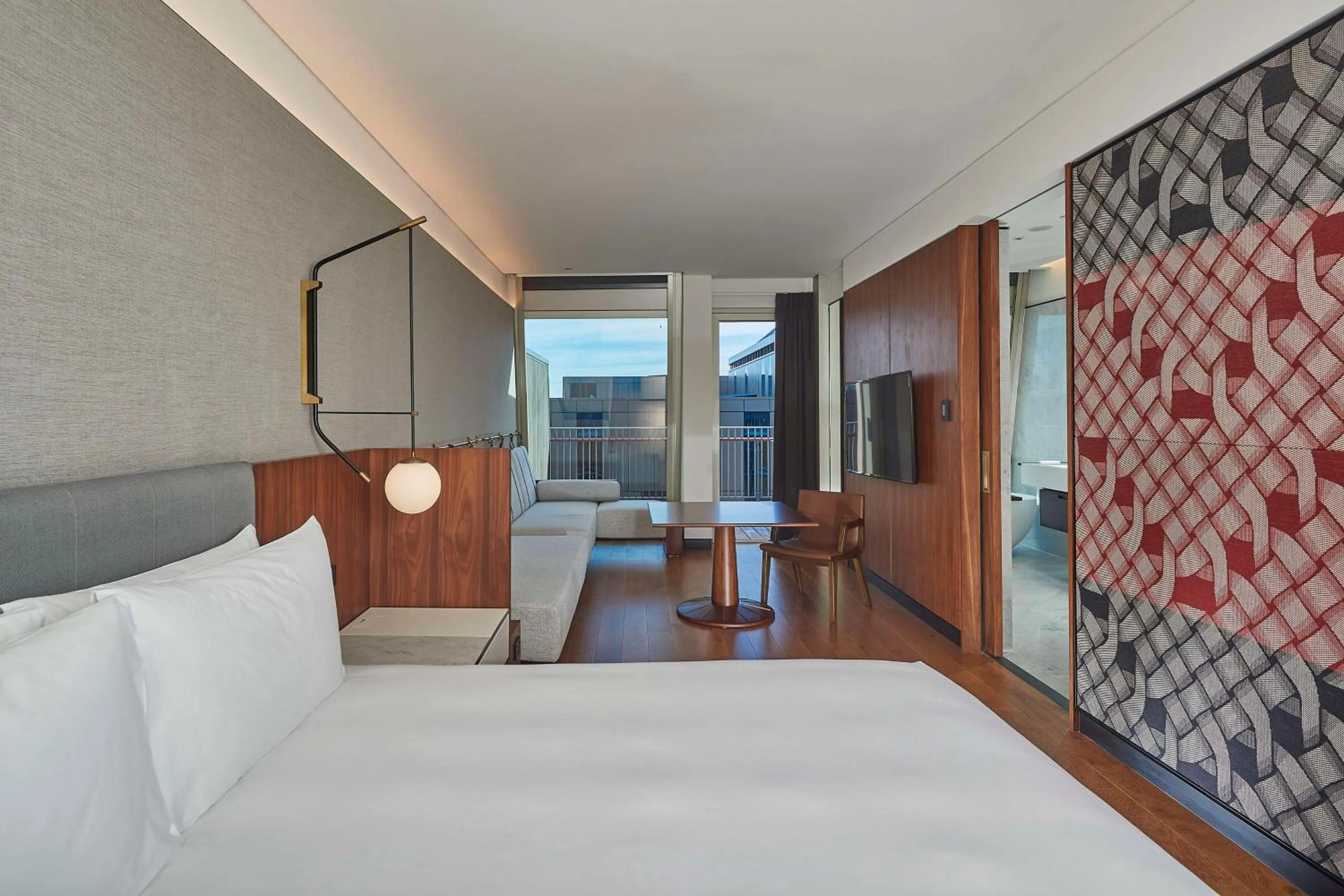 Bedroom, Bed in Park Hyatt Auckland